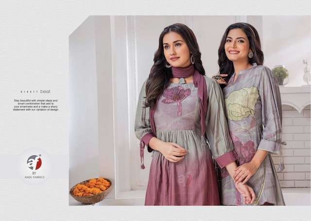 shivali s4u design no 735 designer fancy fabric party wear kurti collection  online wholesaler surat