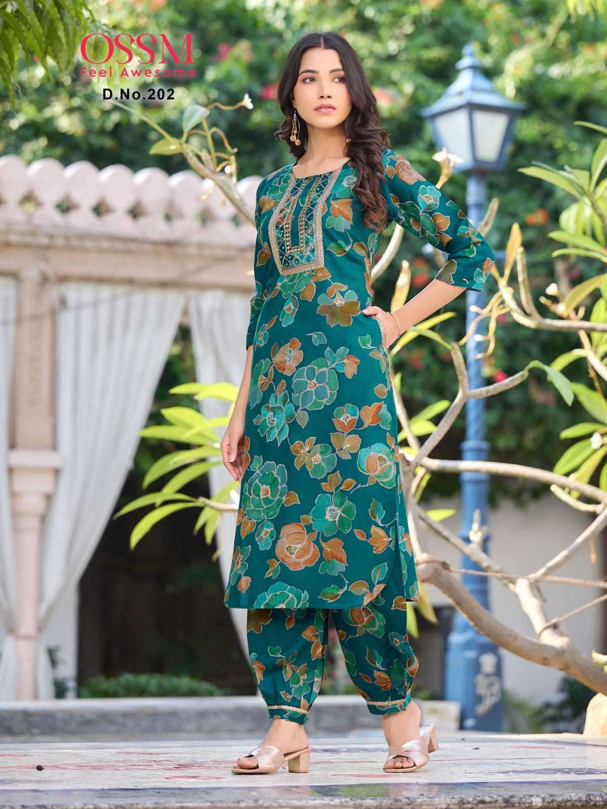 Jasmin-Rsf New Latest Catalog Rayon With Fancy Work Long Straight Kurtis at  Rs 455 | Dhoti style kurti in Surat | ID: 21542923797