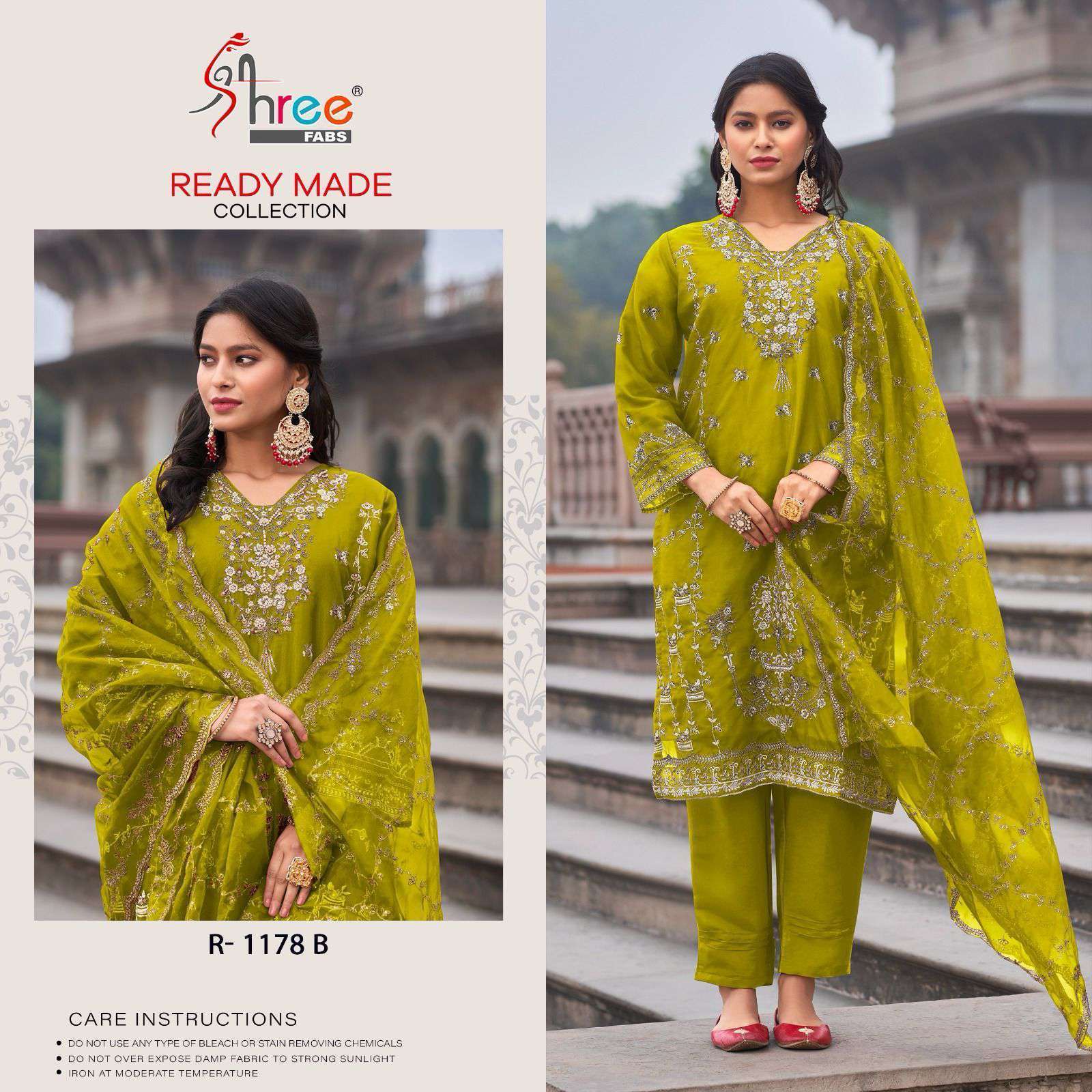 SHREE FAB R 1178 COLORS READYMADE PAKISTANI DRESS WHOLESALER IN SURAT 