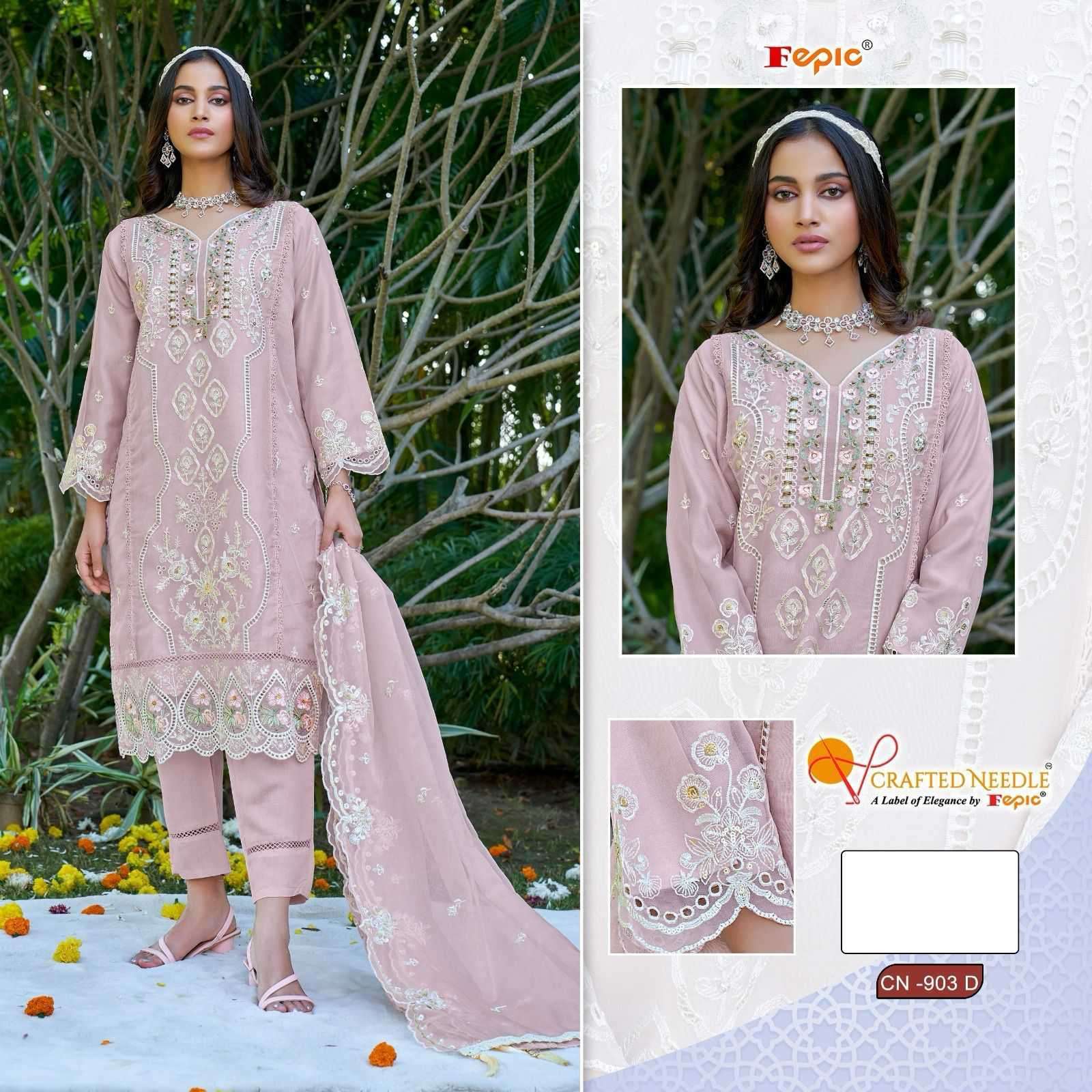 FEPIC CN 903 COLORS READYMADE PAKISTANI DESIGNER WEDDING WEAR COLLECTION 