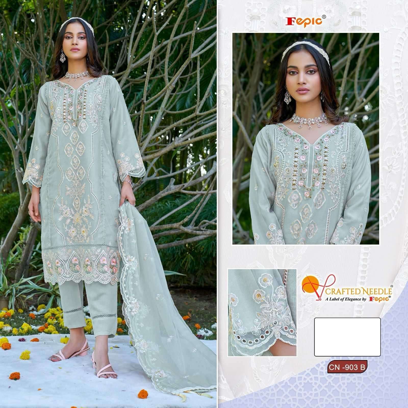FEPIC CN 903 COLORS READYMADE PAKISTANI DESIGNER WEDDING WEAR COLLECTION 