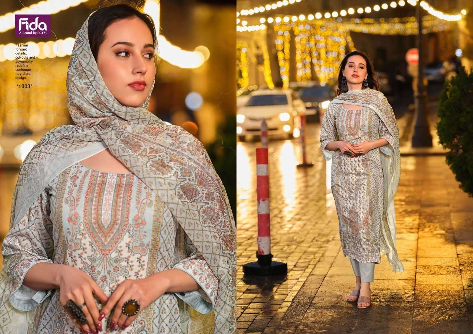 FIDA RINAT COTTON DIGITAL PRINTED SUITS NEW CATALOGUE 2024