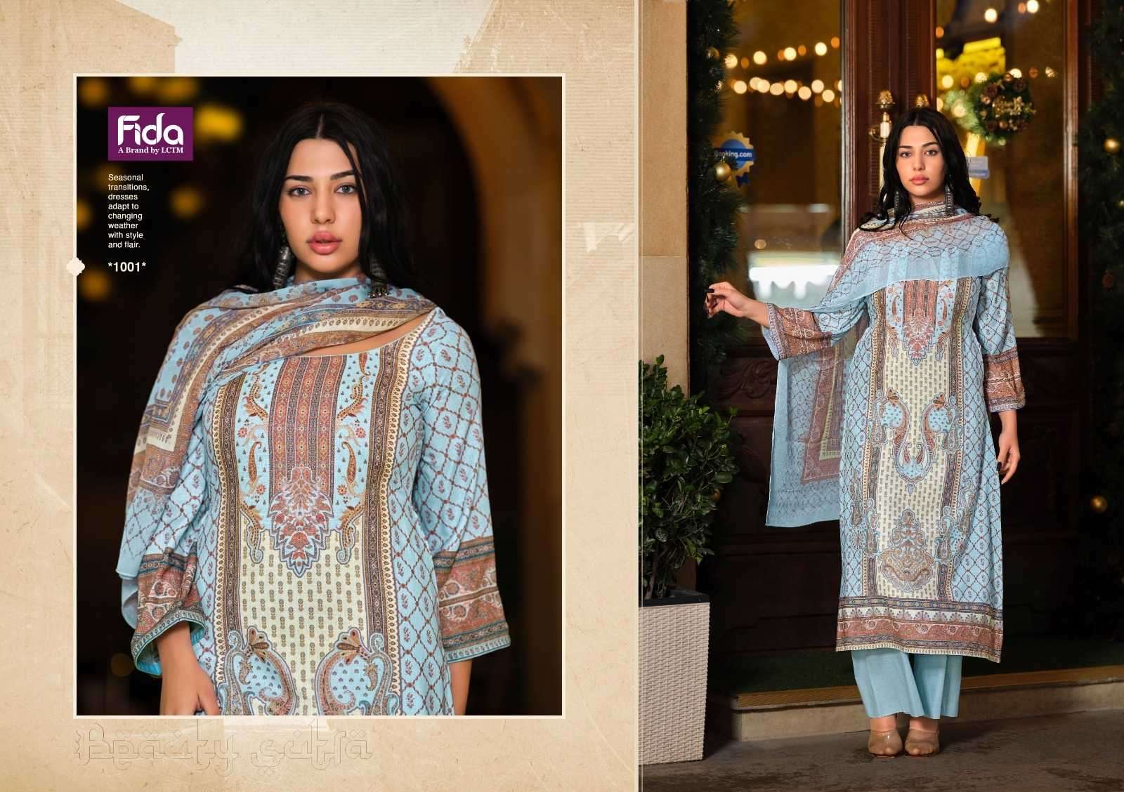 FIDA RINAT COTTON DIGITAL PRINTED SUITS NEW CATALOGUE 2024