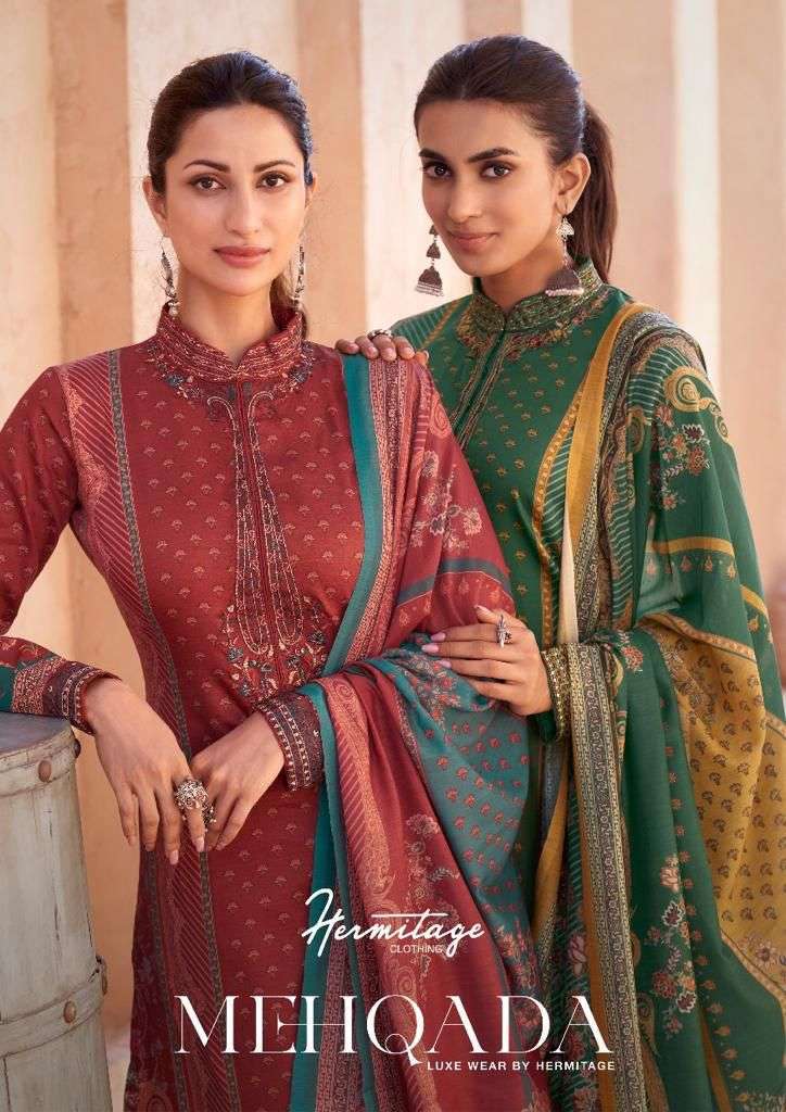 HERMITAGE MEHQADA LUXURY WEAR SATION SUIT COLLECTION BEST RATE 