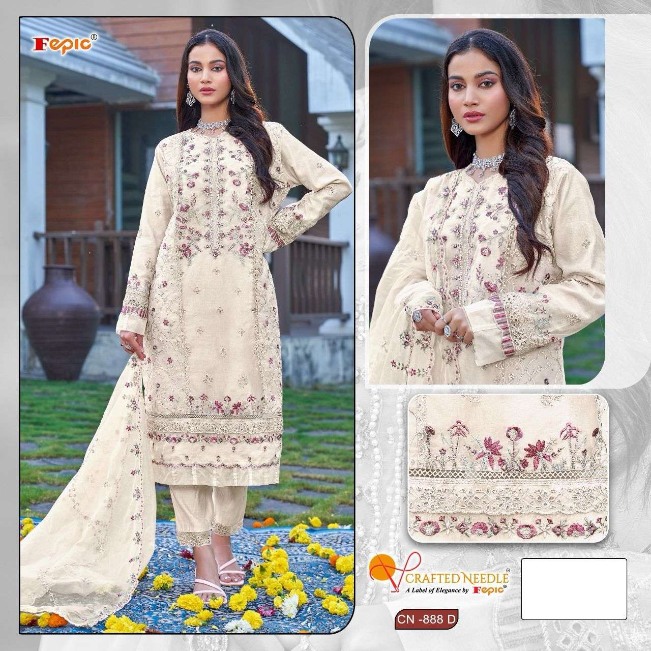 Latest Pakistani Dress 2023 - Pakistani Suits - SareesWala.com