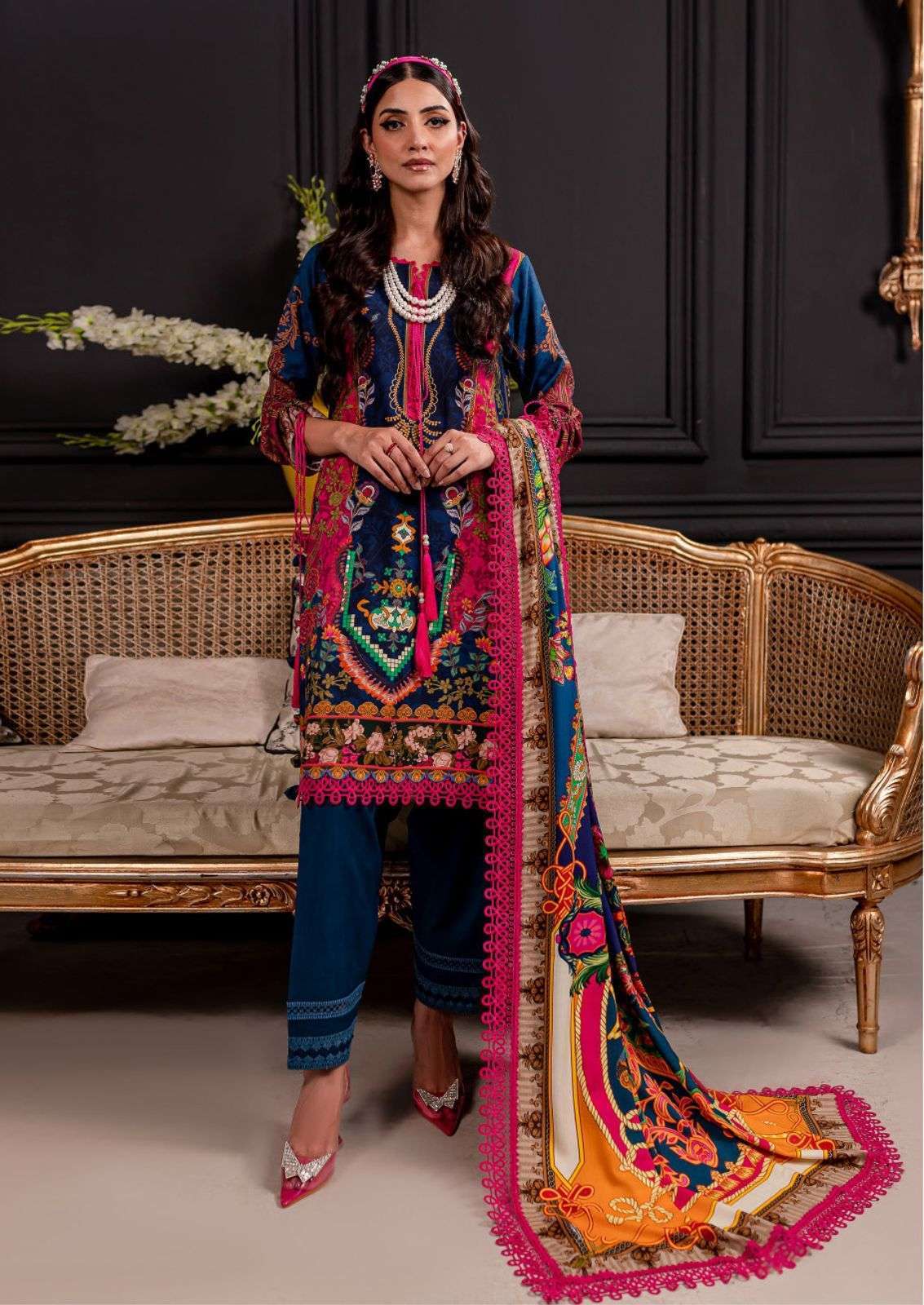 NAFISA COTTON MONSOON VOL 12 PURE COTTON KARACHI SUITS CATALOGUE
