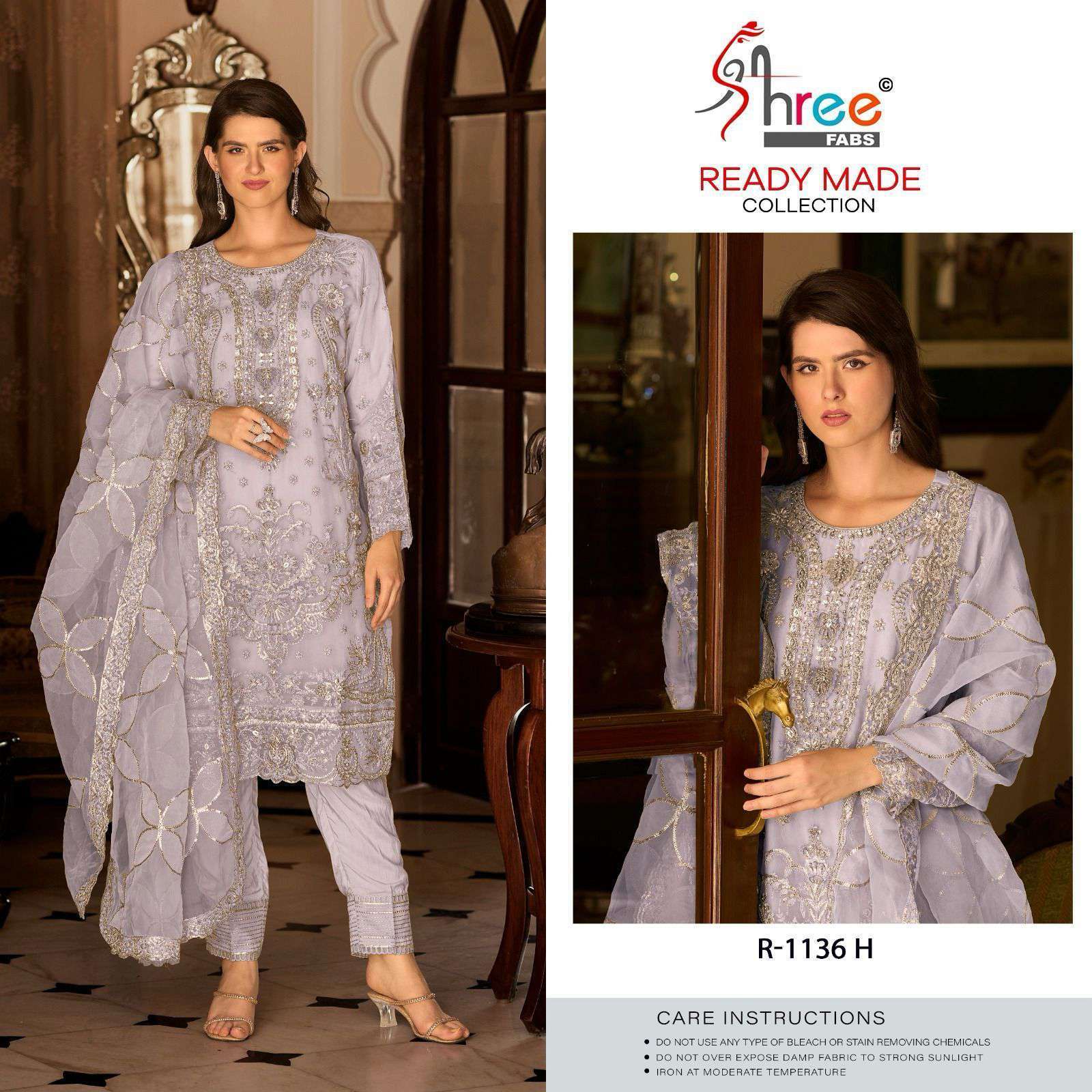 SHREE FABS R 1136 COLORS VOL 2 DESIGNER READYMAE PAKISTANI DRESS COLLECTION BEST RATE 