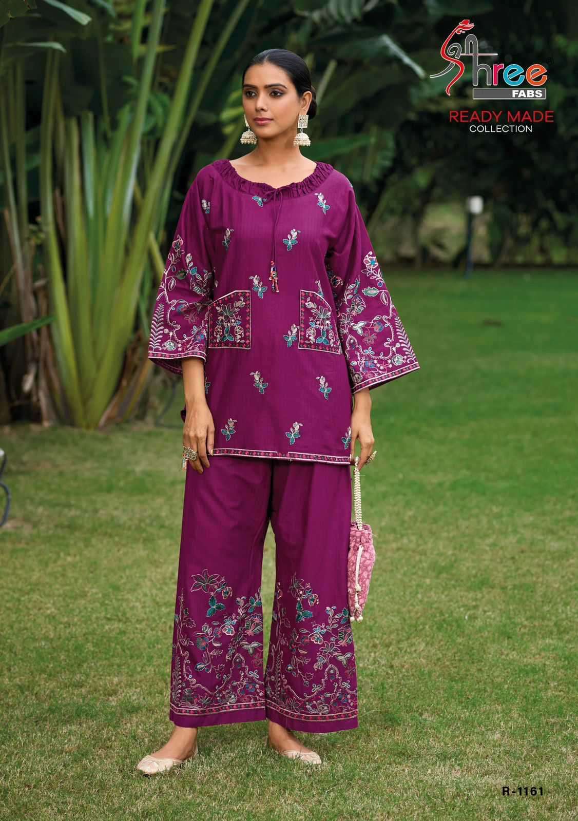 SHREE FABS R 1164 COLORS LADIES WEAR PAKISTANI CORD SET WHOLESALER 