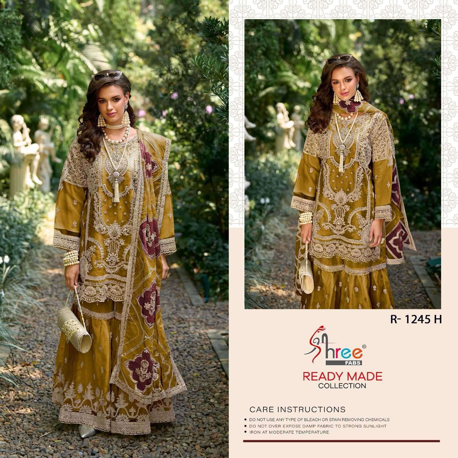 SHREE FABS R 1245 COLORS VOL 2 READYMADE PAKISATNI GHARARA DESIGNER SUIT EXPORTRS