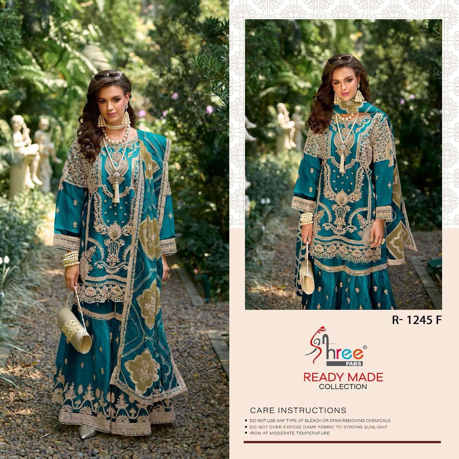 SHREE FABS R 1245 COLORS VOL 2 READYMADE PAKISATNI GHARARA DESIGNER SUIT EXPORTRS