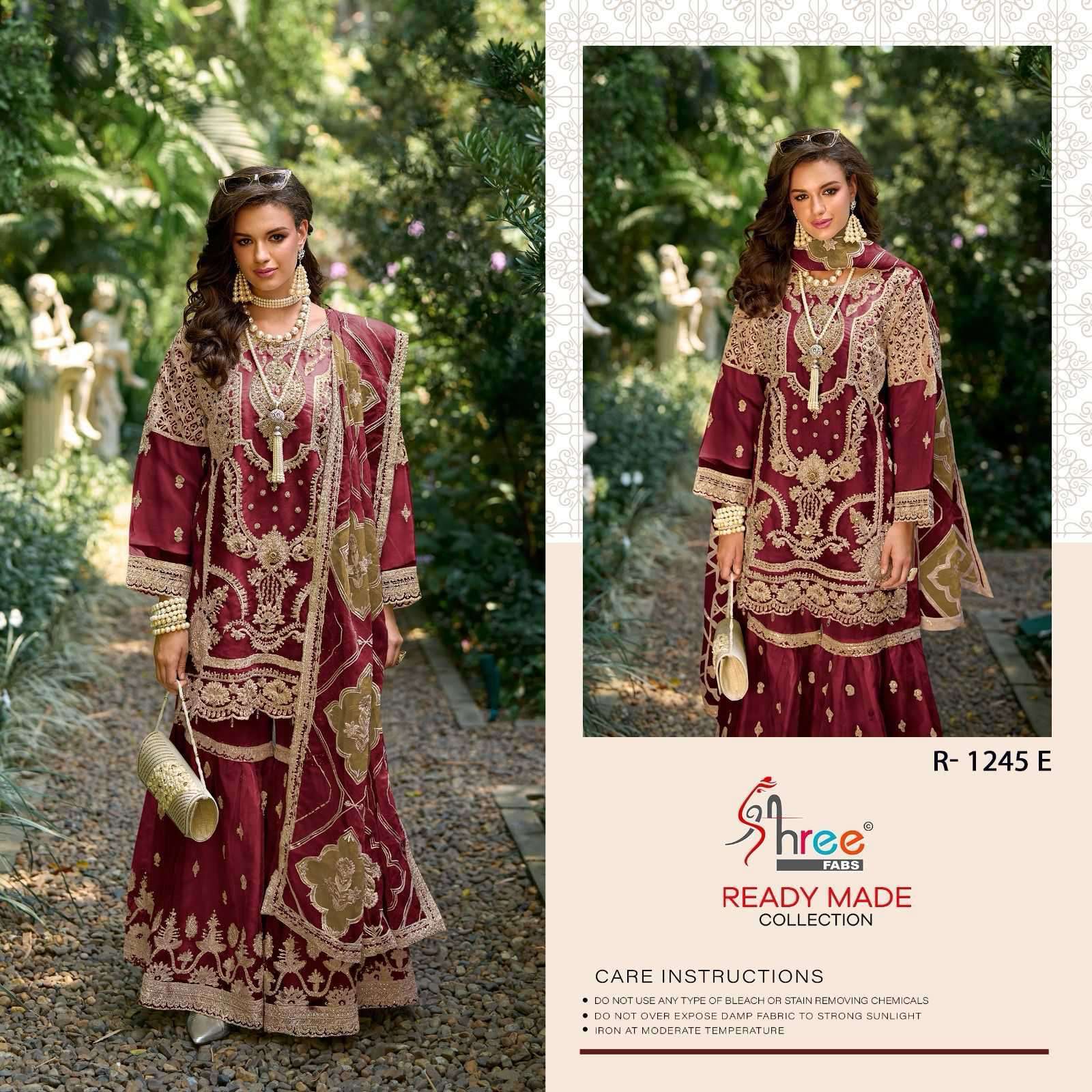 SHREE FABS R 1245 COLORS VOL 2 READYMADE PAKISATNI GHARARA DESIGNER SUIT EXPORTRS