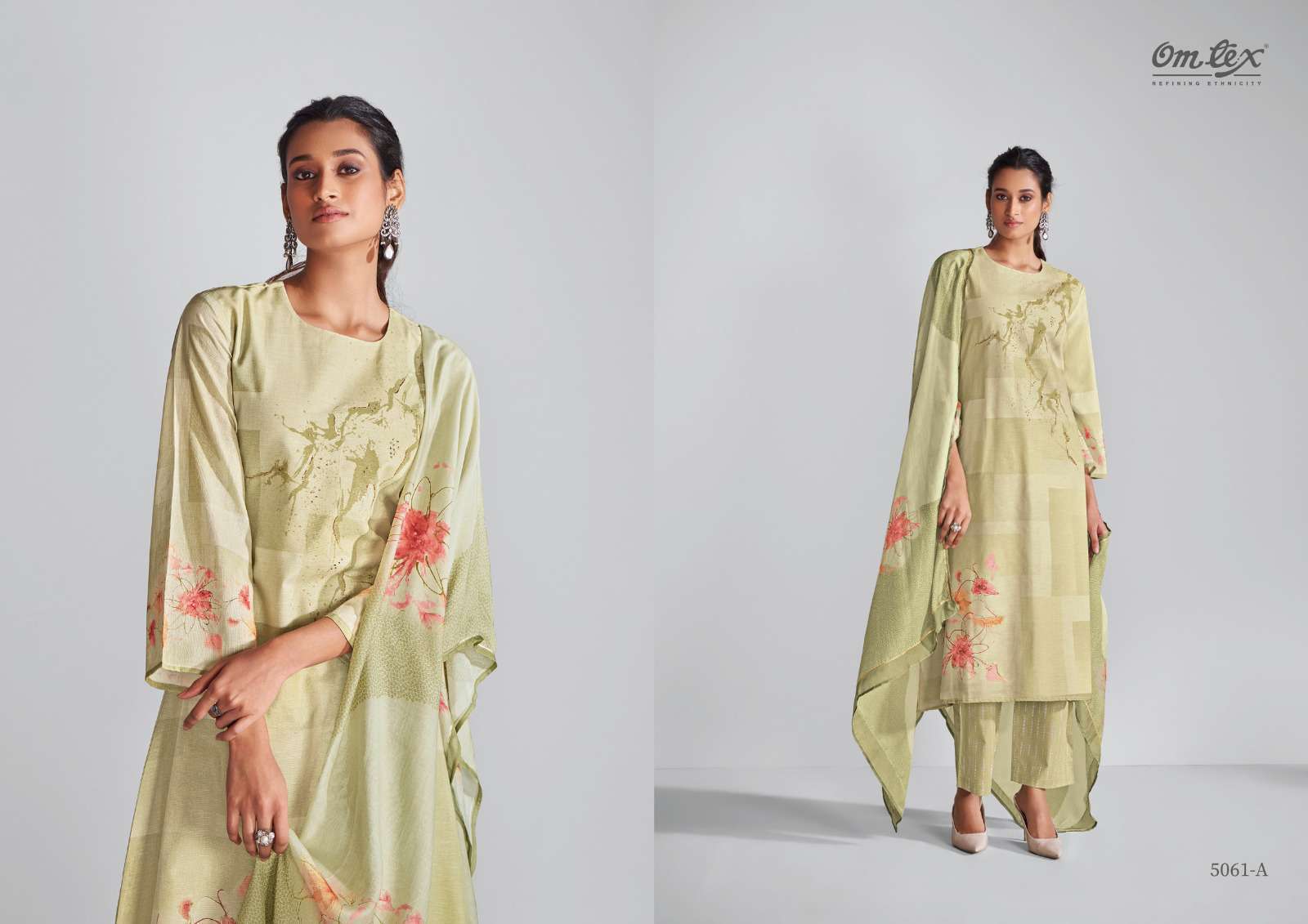 OMTEX NITARA COTTON LADIES SUIT CATALOG EXPORTER 2024