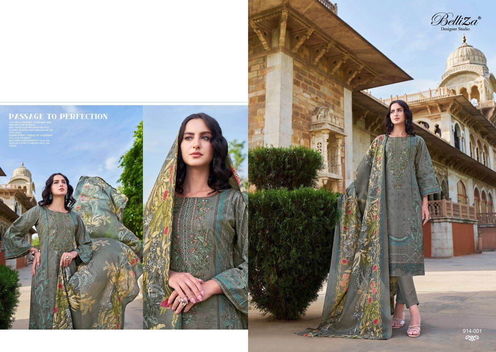 BELLIZA NAIRA VOL 50 COTTON DIGITAL PRINTED SUITS LATEST CATALOGUE 2023