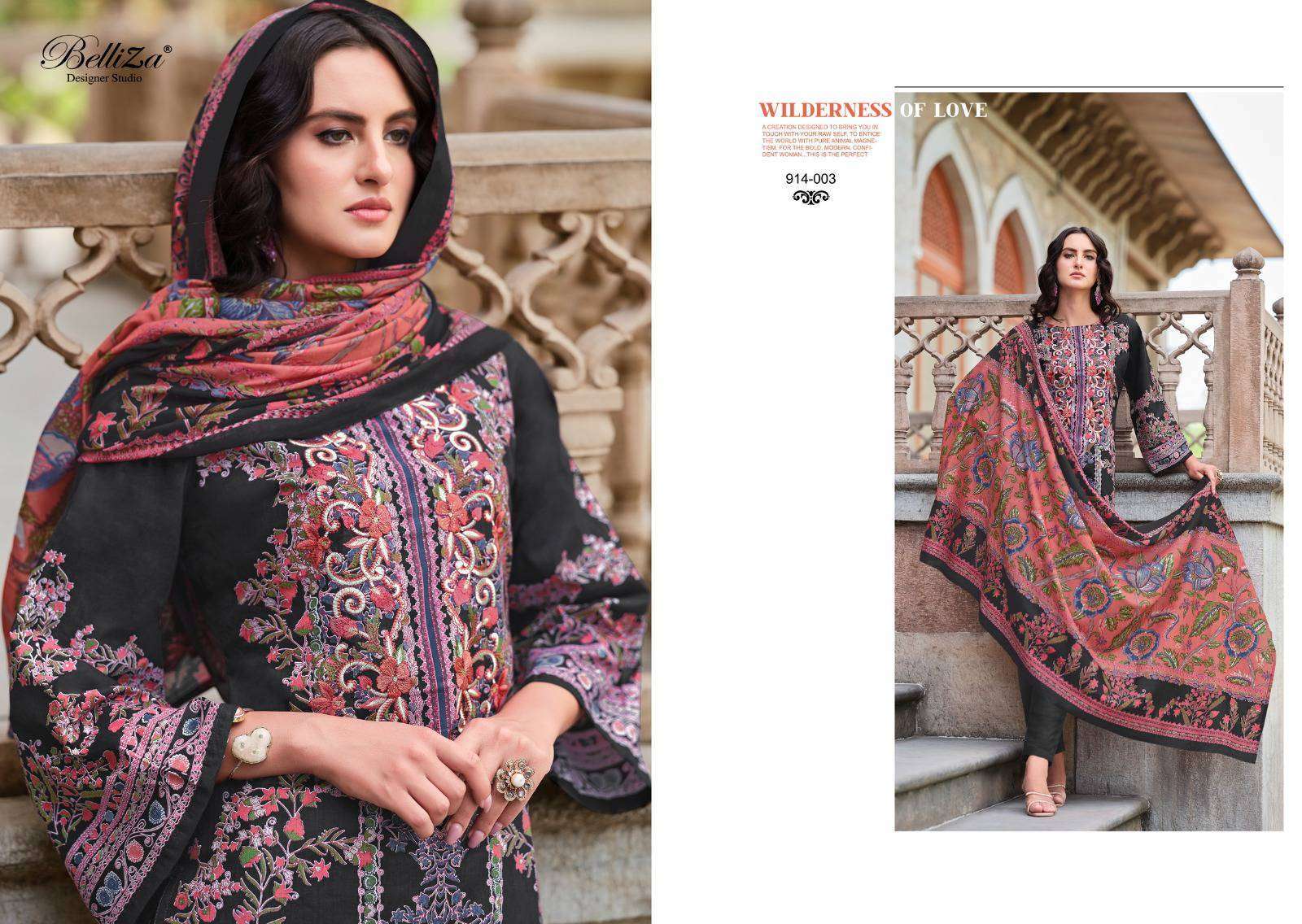 BELLIZA NAIRA VOL 50 COTTON DIGITAL PRINTED SUITS LATEST CATALOGUE 2023