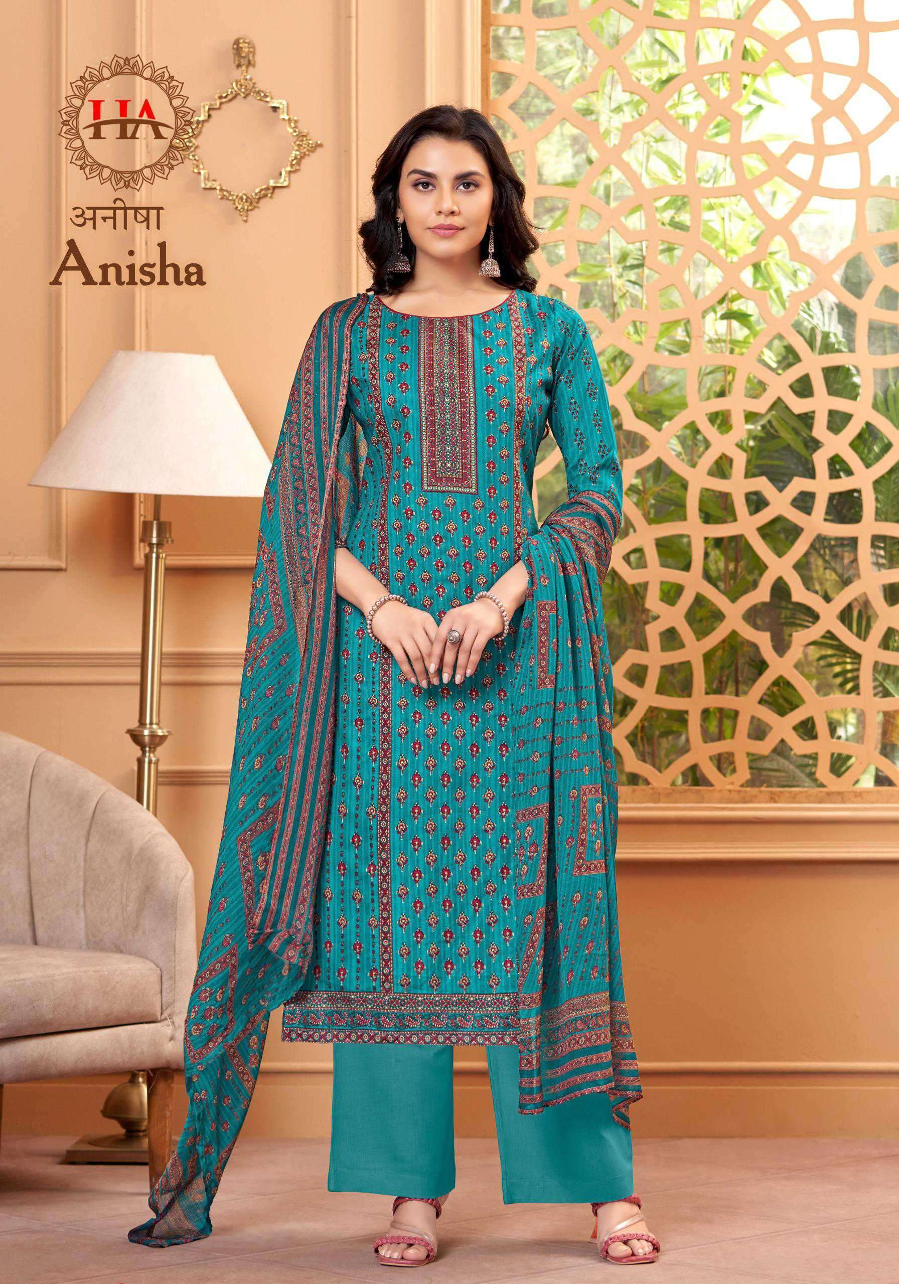 HARSHIT ANISHA FANCY COTTON SALWER KAMEEZ CATALOG EXPORTER IN SURAT 