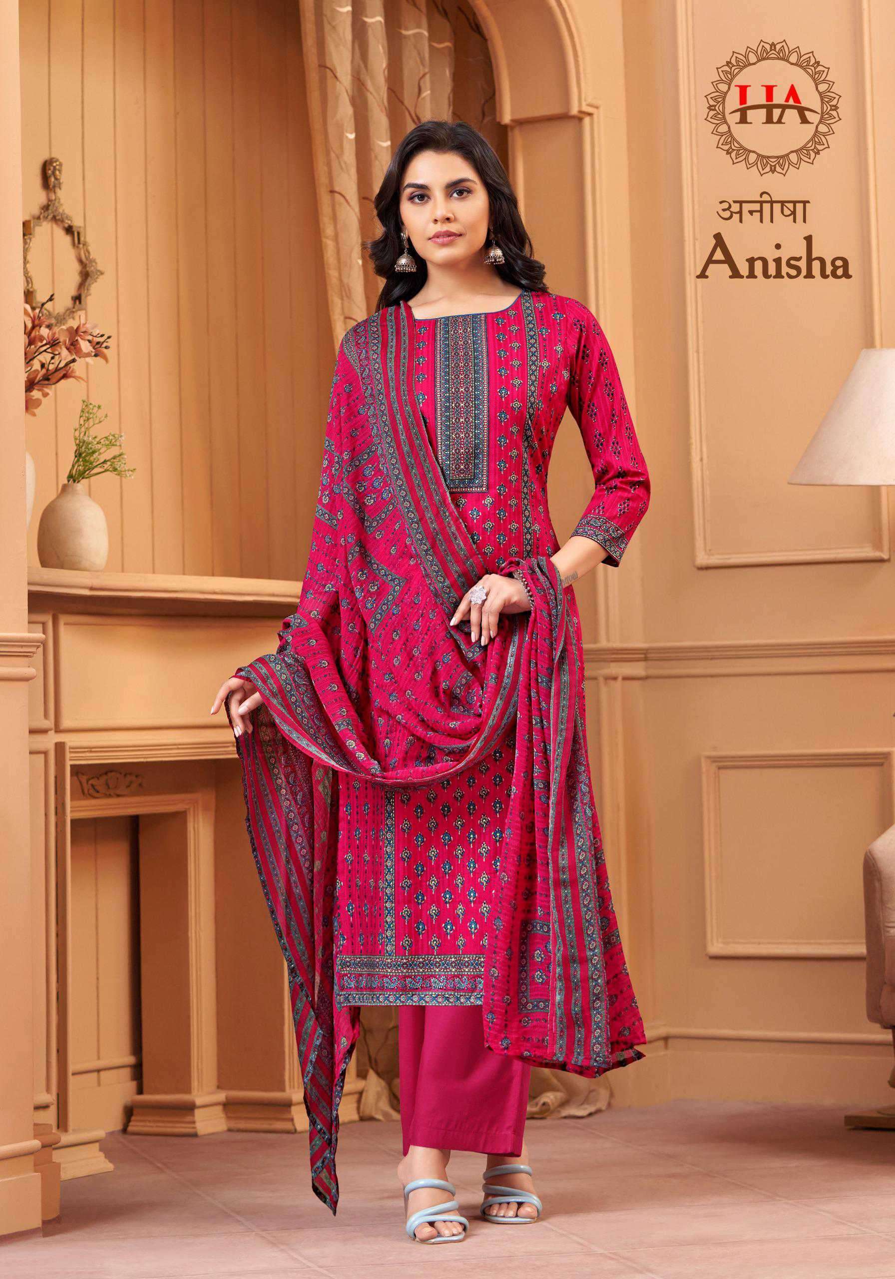 HARSHIT ANISHA FANCY COTTON SALWER KAMEEZ CATALOG EXPORTER IN SURAT 