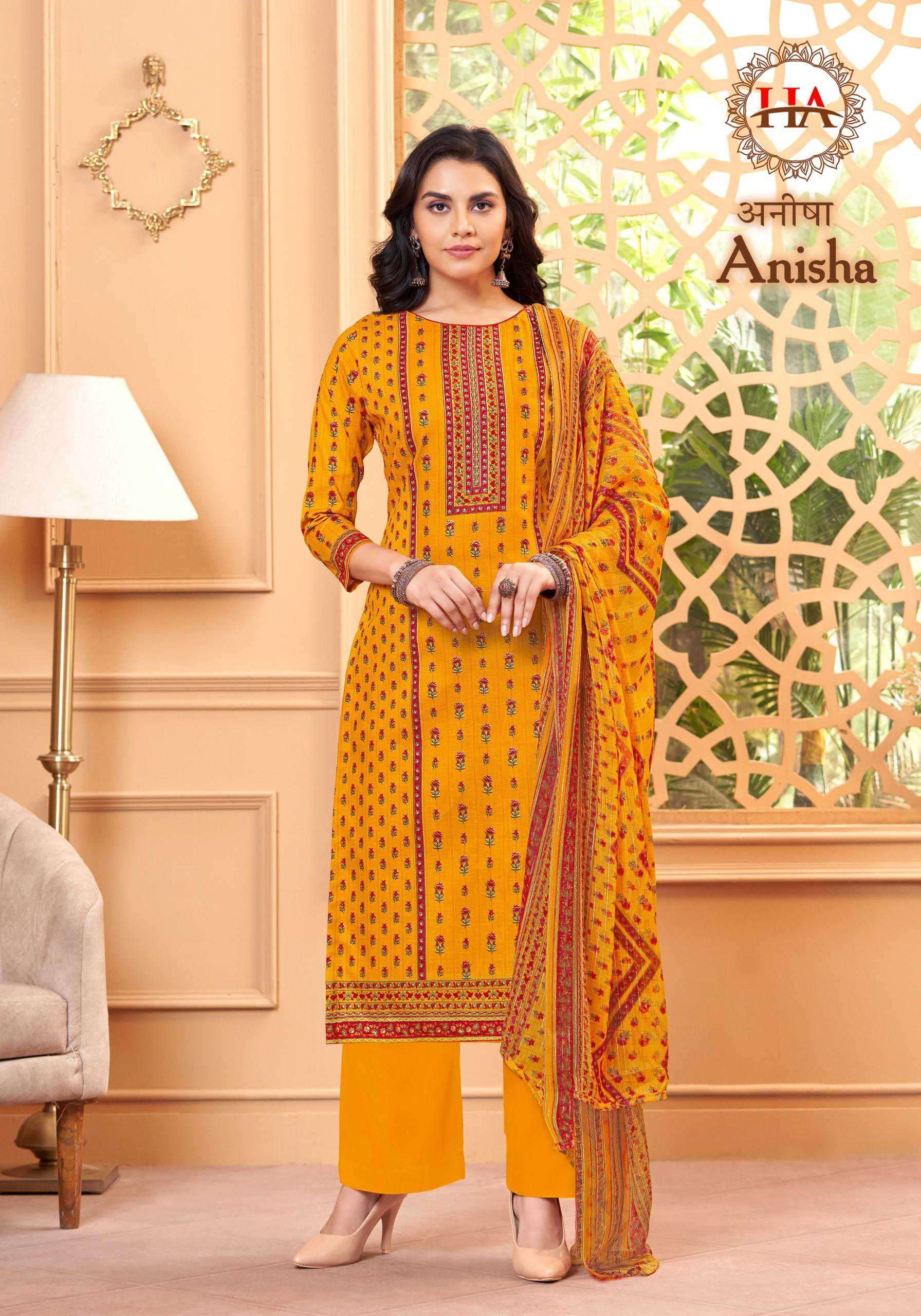 HARSHIT ANISHA FANCY COTTON SALWER KAMEEZ CATALOG EXPORTER IN SURAT 