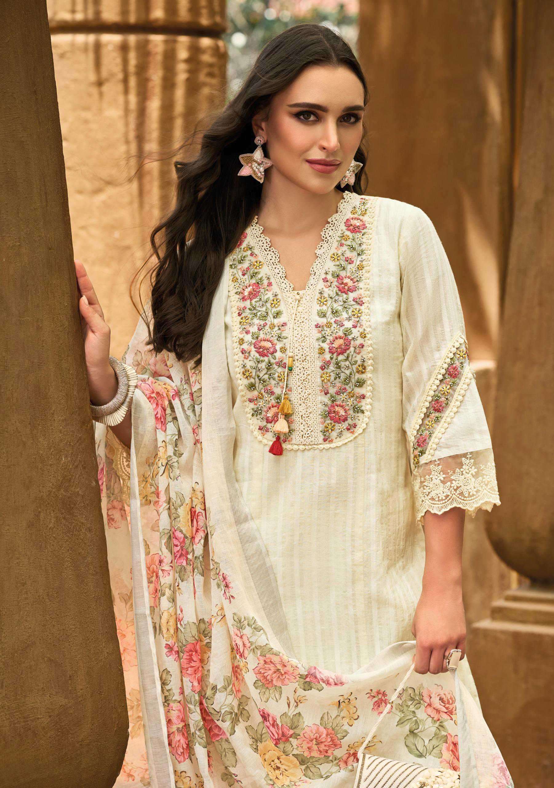 KAILEE ISHQ E IBADAT KURTI PANT WITH DUPATTA LATEST CATALOGUE 2024