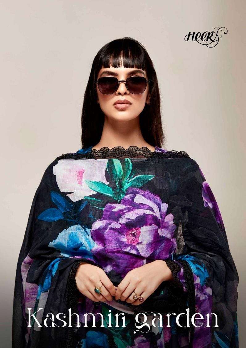 KIMORA HEER KASHMIRI GARDEN LINEN SUIT CATALOG WHOLESALE PRICE SURAT 2024