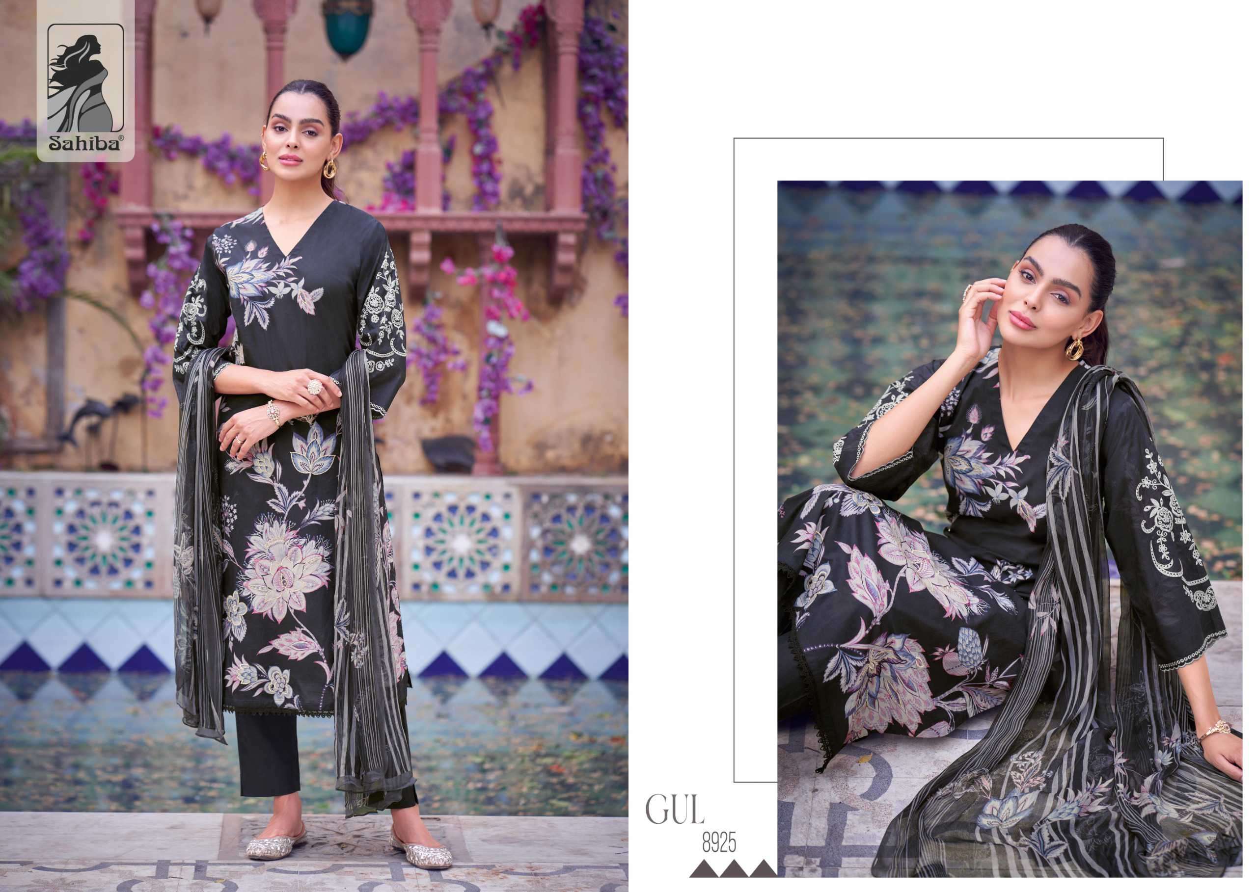 SAHIBA GUL PURE COTTON SALWER SUIT CATALOG EXPORTER IN SURAT 2024