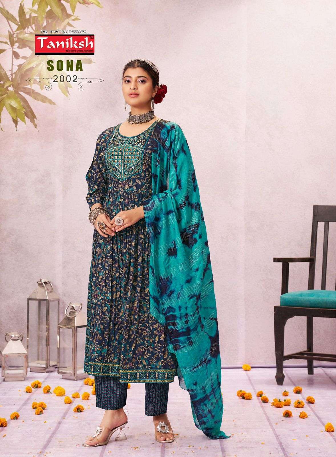 TANIKSH SONA VOL 2 NAYRA CUT KURTI BOTTOM WITH DUPATTA LATEST CATALOGUE WHOLESALE PRICE SURAT 2024