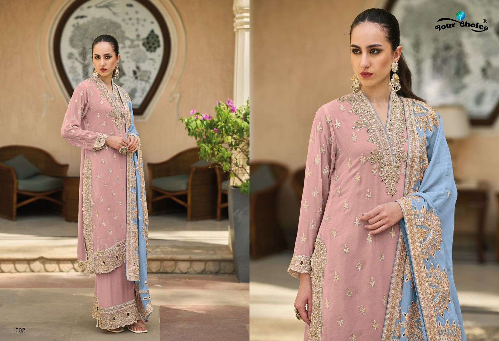 YOUR CHOICE RIHANA LATEST DESIGNER READYMADE DRESS CATALOG EXPORTERS 