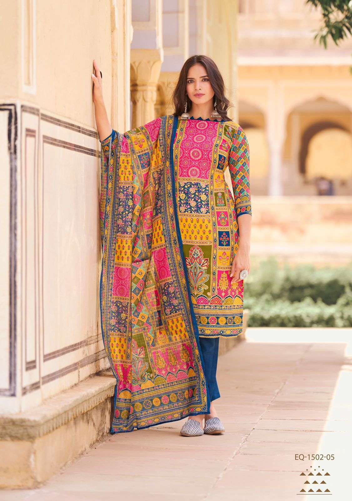 ALOK SUIT BELLA EDITION 8 PURE MUSLIN LADIES SUIT CATALOG EXPORTER IN SURAT 