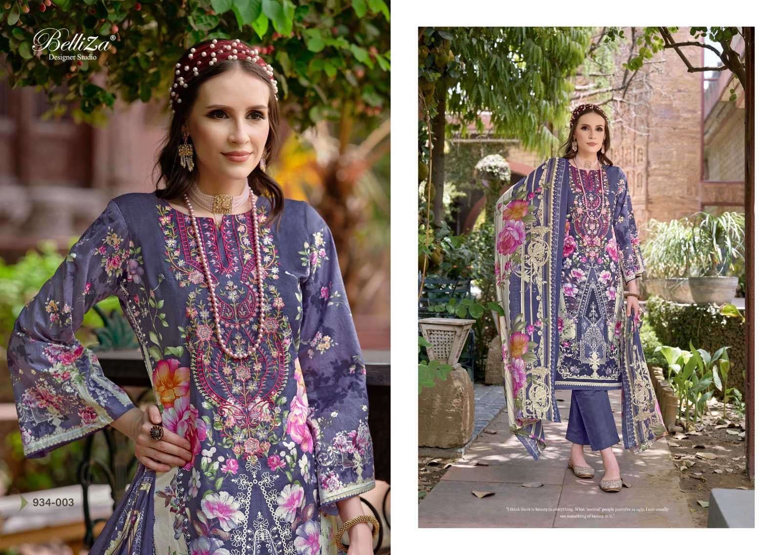 BELLIZA NAIRA VOL 59 PURE COTTON LADIES SUIT CATALOGUE WHOLESALE PRICE SUPPLIER 2024