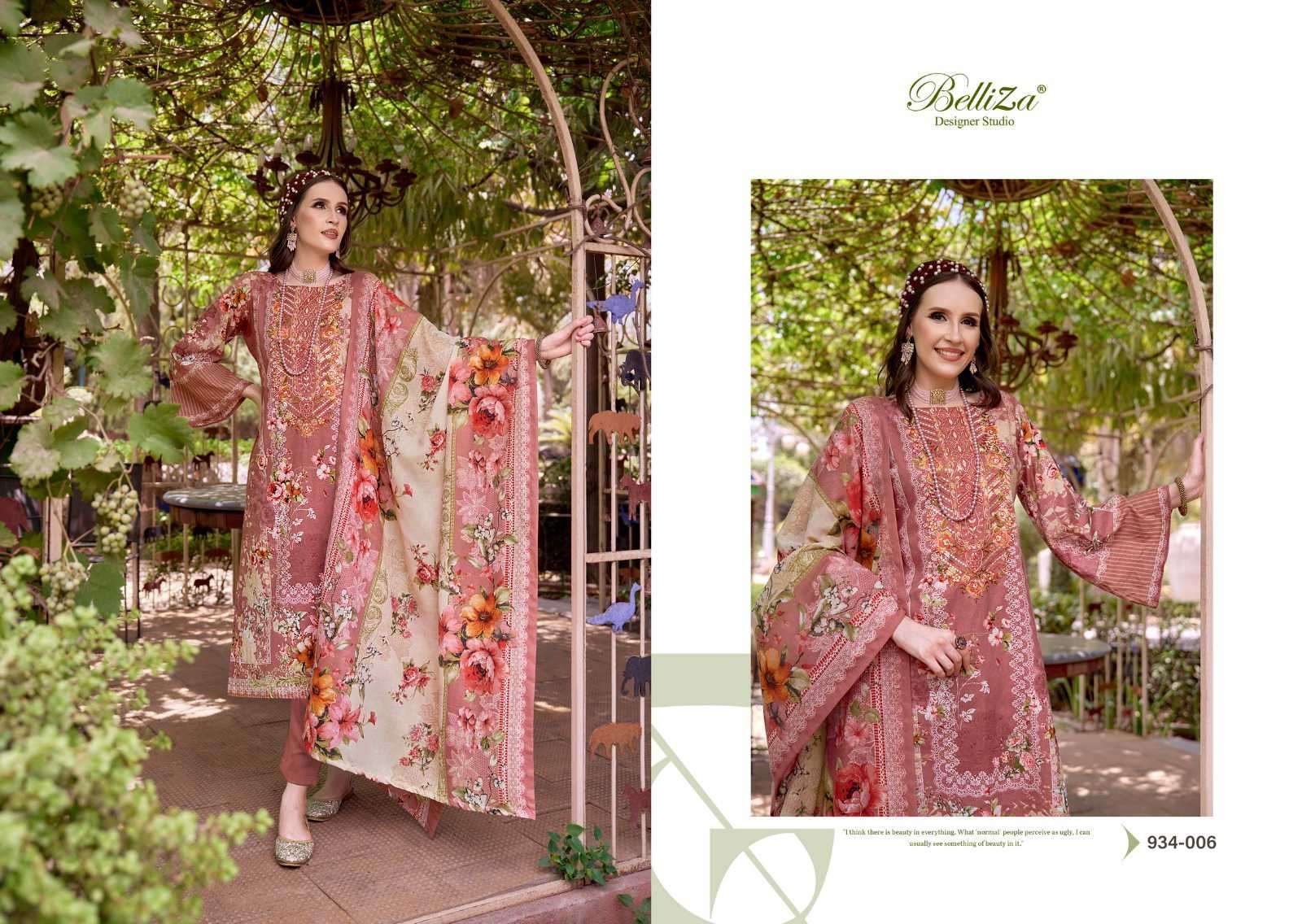 BELLIZA NAIRA VOL 59 PURE COTTON LADIES SUIT CATALOGUE WHOLESALE PRICE SUPPLIER 2024