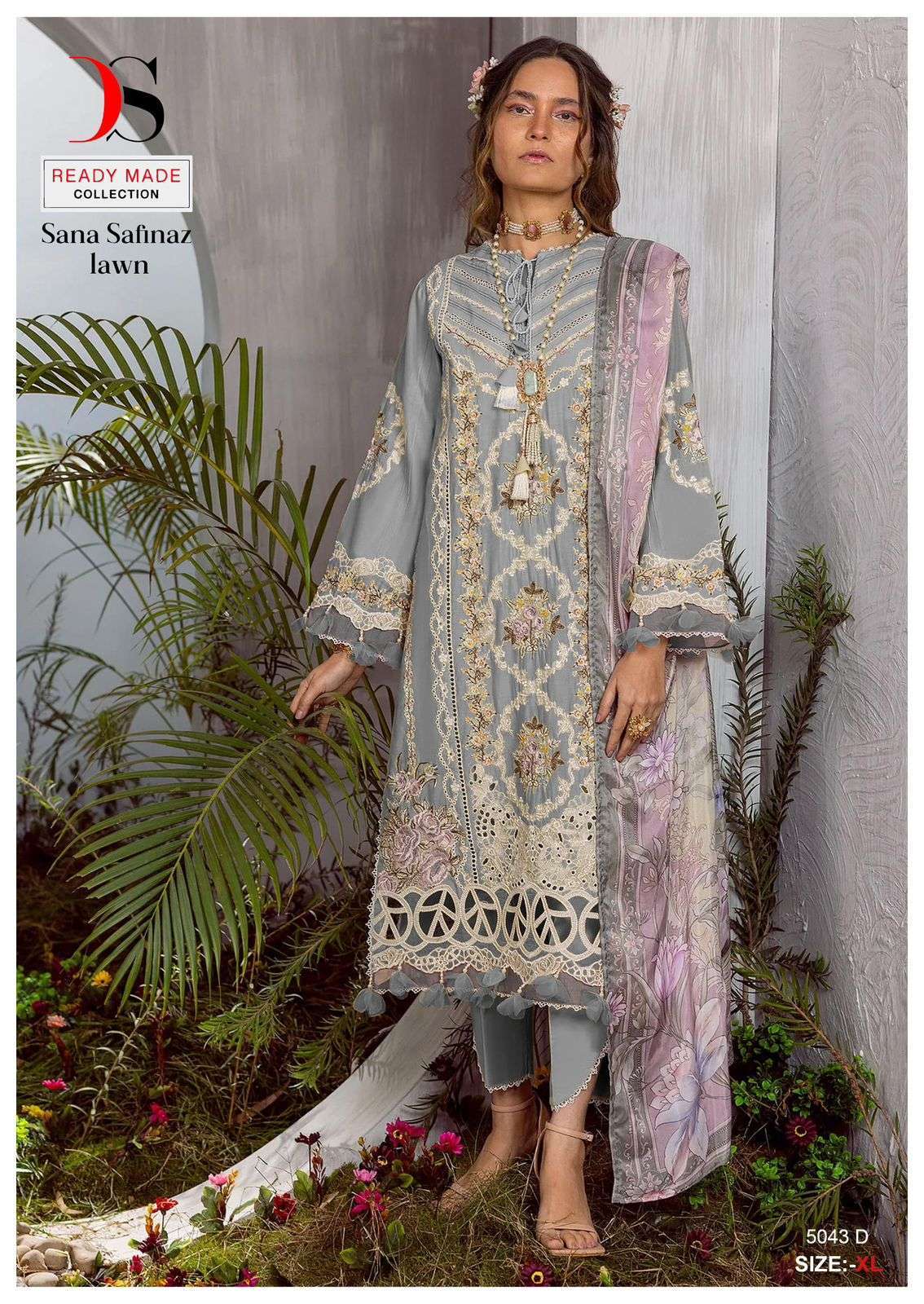 DEEPSY D 5043 COLORS HEAVY EMBROIDERY PAKISTANI COTTON SUIT DEALER IN SURAT 2024