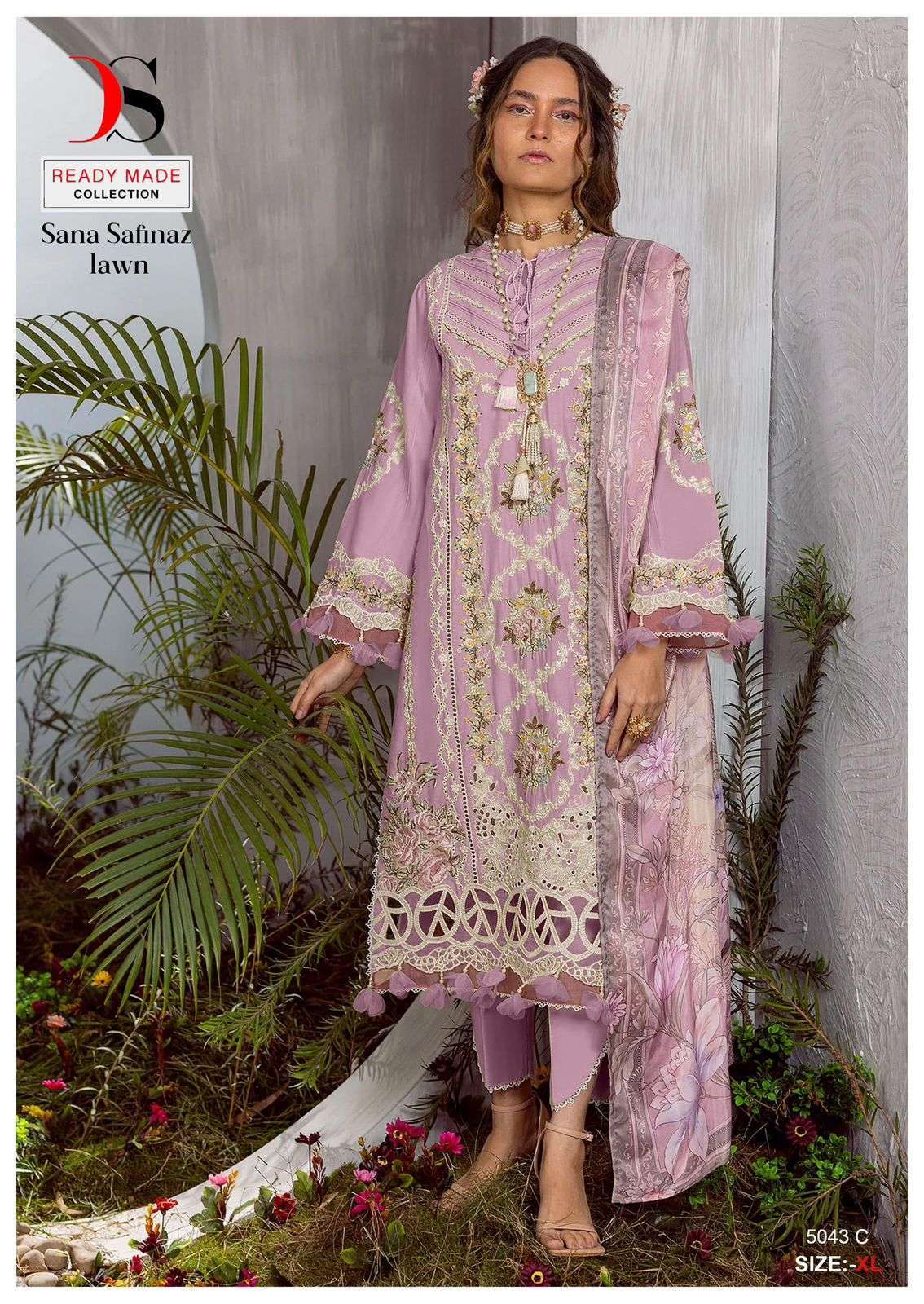 DEEPSY D 5043 COLORS HEAVY EMBROIDERY PAKISTANI COTTON SUIT DEALER IN SURAT 2024