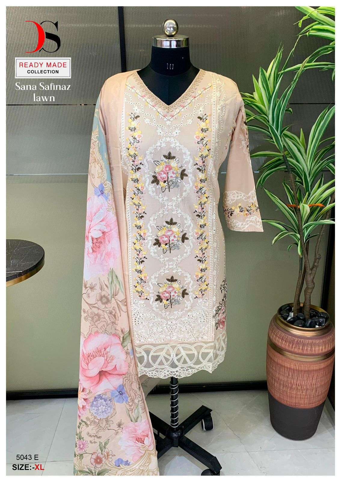 DEEPSY D 5043 COLORS HEAVY EMBROIDERY PAKISTANI COTTON SUIT DEALER IN SURAT 2024
