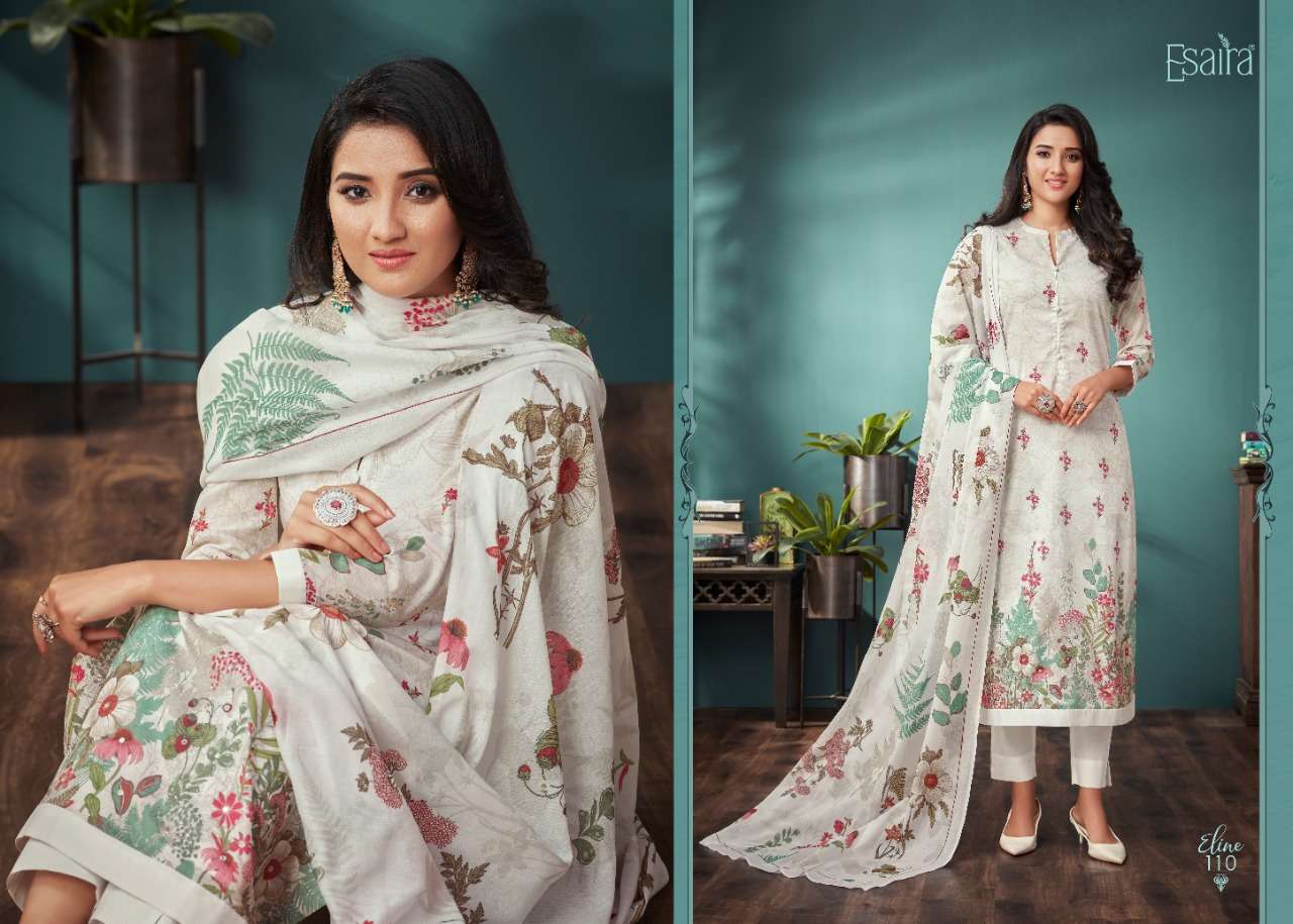 ESTA ELINE LADIES COTTON SUIT CATALOGUE DEALER SURAT 2024