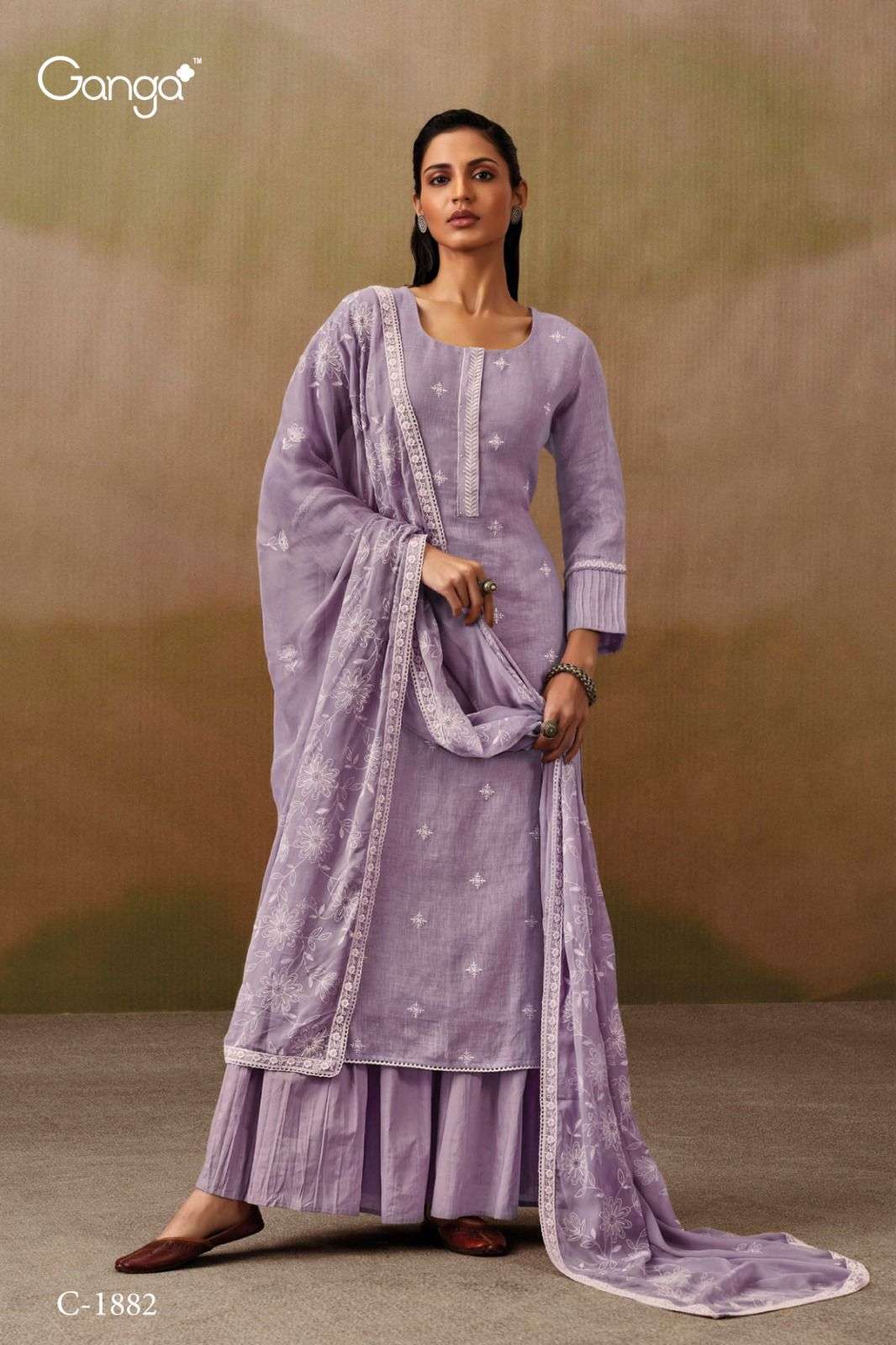 GANGA FASHION SANDHYA COTTON LADIES SUIT CATALOGUE WHOLESALER IN SURAT 2024