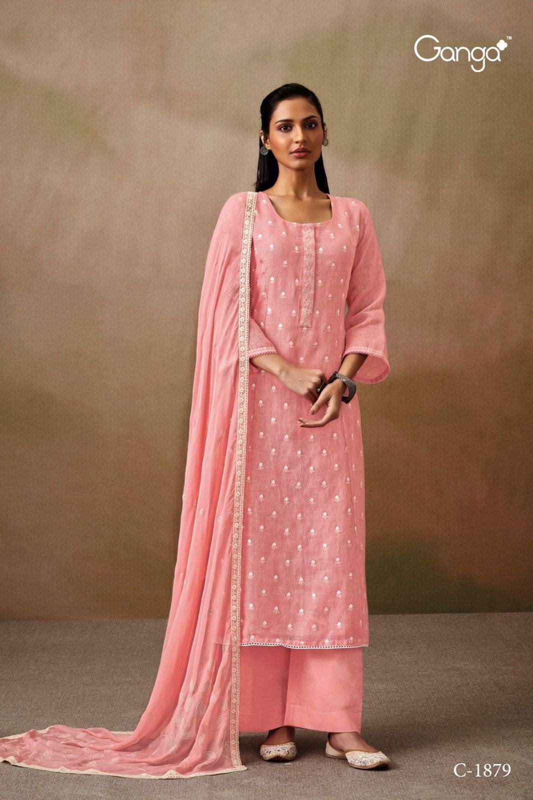 GANGA FASHION SANDHYA COTTON LADIES SUIT CATALOGUE WHOLESALER IN SURAT 2024