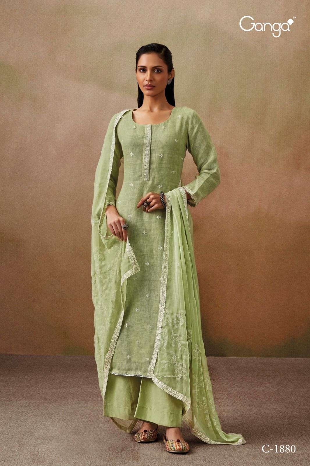 GANGA FASHION SANDHYA COTTON LADIES SUIT CATALOGUE WHOLESALER IN SURAT 2024