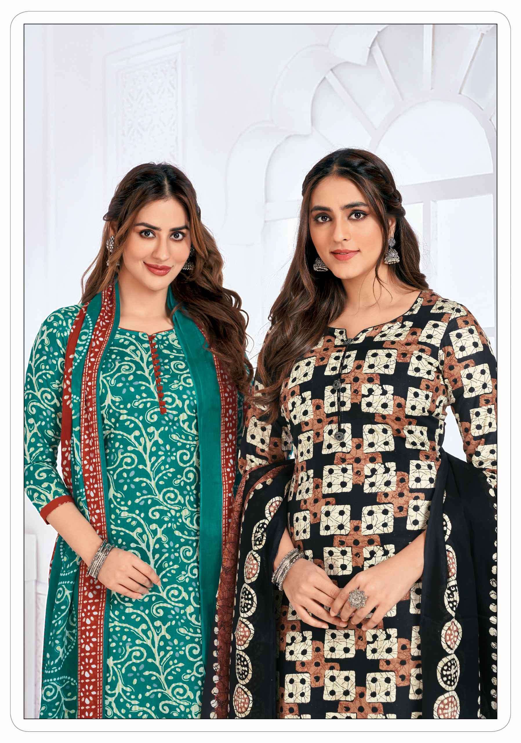 MCM LIFESTYLE POSHAK VOL 2 READYMADE COTTON SUIT CATALOGUE WHOLESALER IN SURAT 