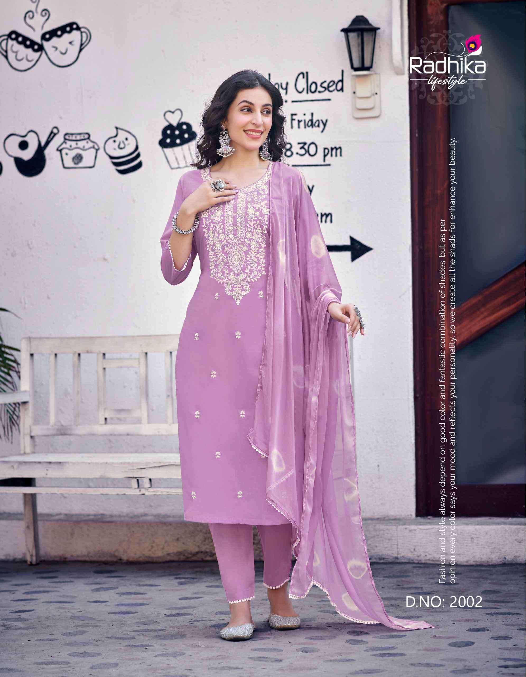 RADHIKA LIFESTYLE COTTON CULTURE VOL 2 KURTI PANT WITH DUPATTA LATEST CATALOGUE SUPPLIER 