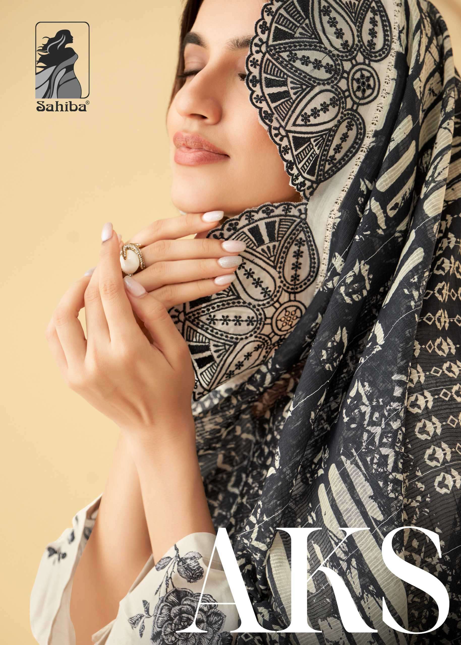 SAHIBA AKS LAWN COTTON SALWER KAMEEZ CATALOGUE WHOLESALE PRICE SURAT 2024