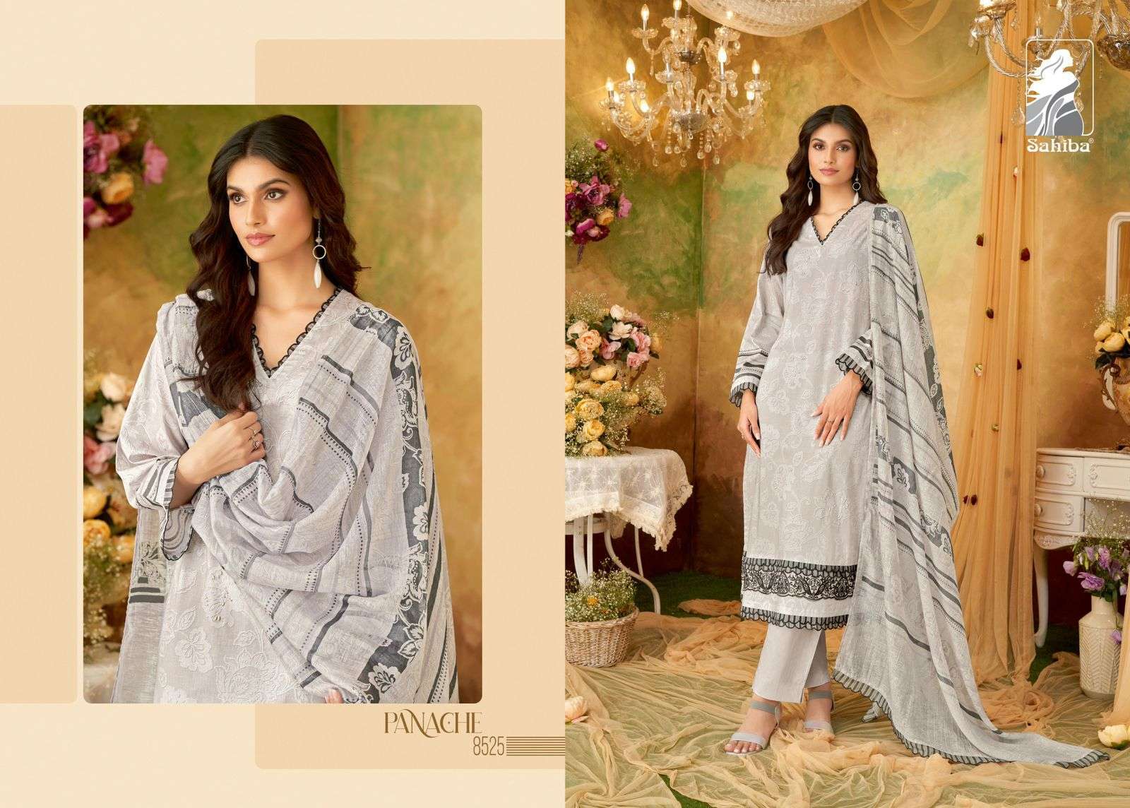 SAHIBA PANACHE COTTON SUIT CATALOGUE DEALER IN SURAT 2024