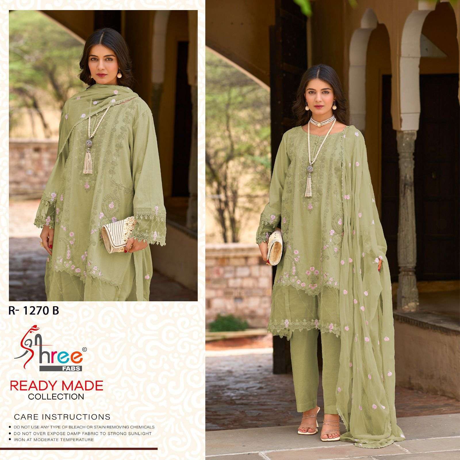 SHREE FABS R 1270 COLORS READYMADE PAKISTANI DESIGNER DRESS WHOLE SALER IN SURAT 2024