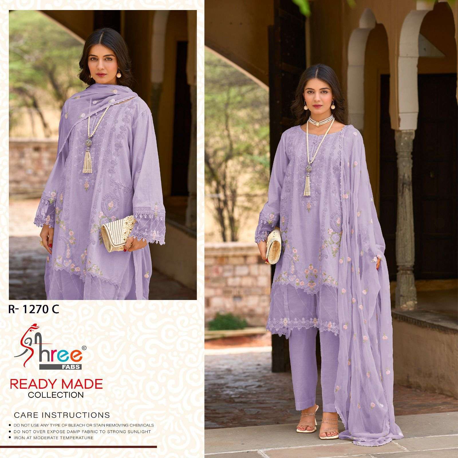 SHREE FABS R 1270 COLORS READYMADE PAKISTANI DESIGNER DRESS WHOLE SALER IN SURAT 2024