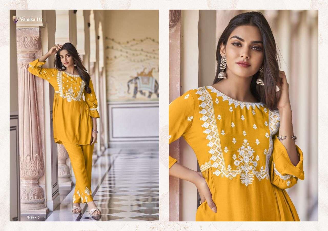 VAMIKA NX VINTAGE SUPER HIT NEW DESIGNS CORD SET WHOLESALER IN SURAT 2024