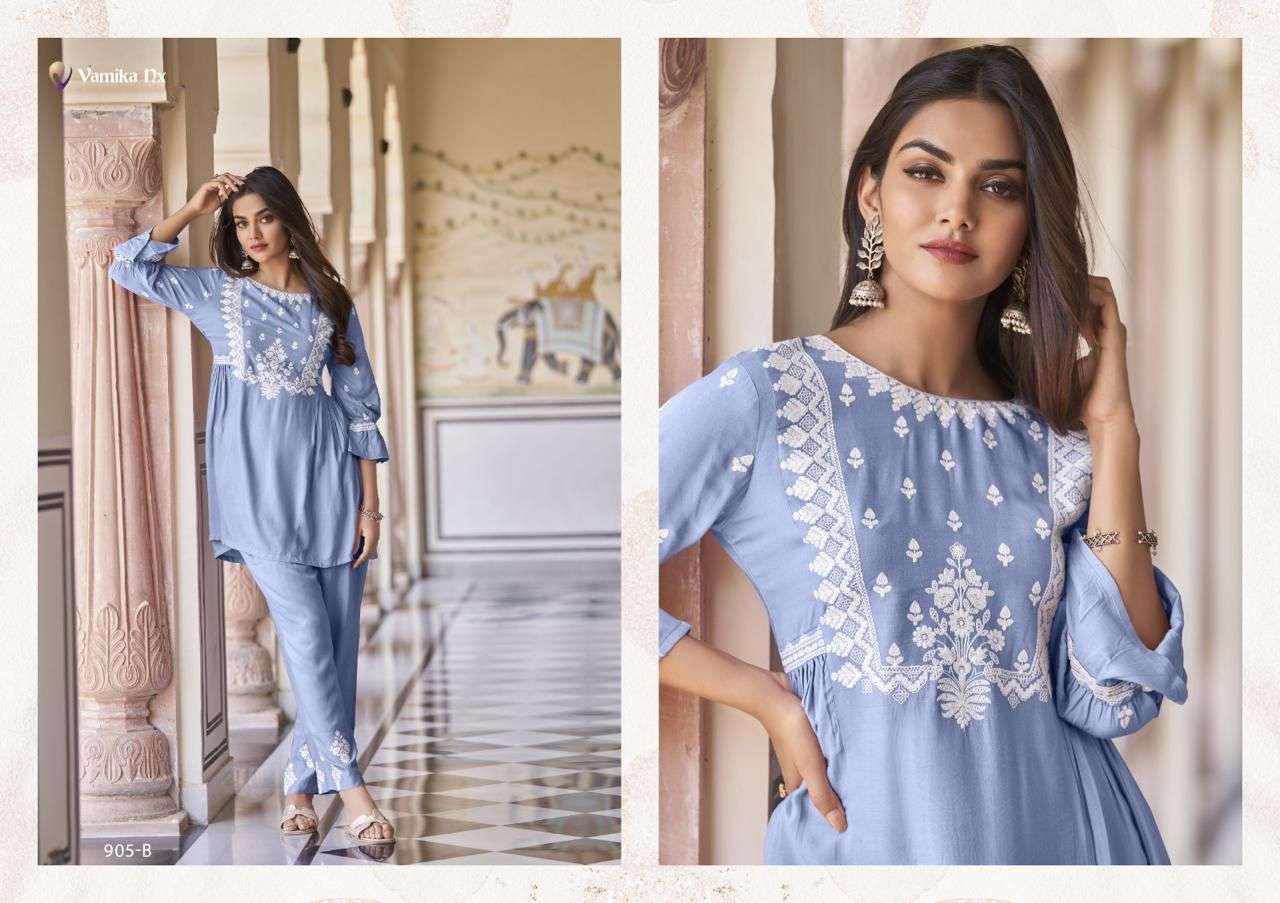 VAMIKA NX VINTAGE SUPER HIT NEW DESIGNS CORD SET WHOLESALER IN SURAT 2024