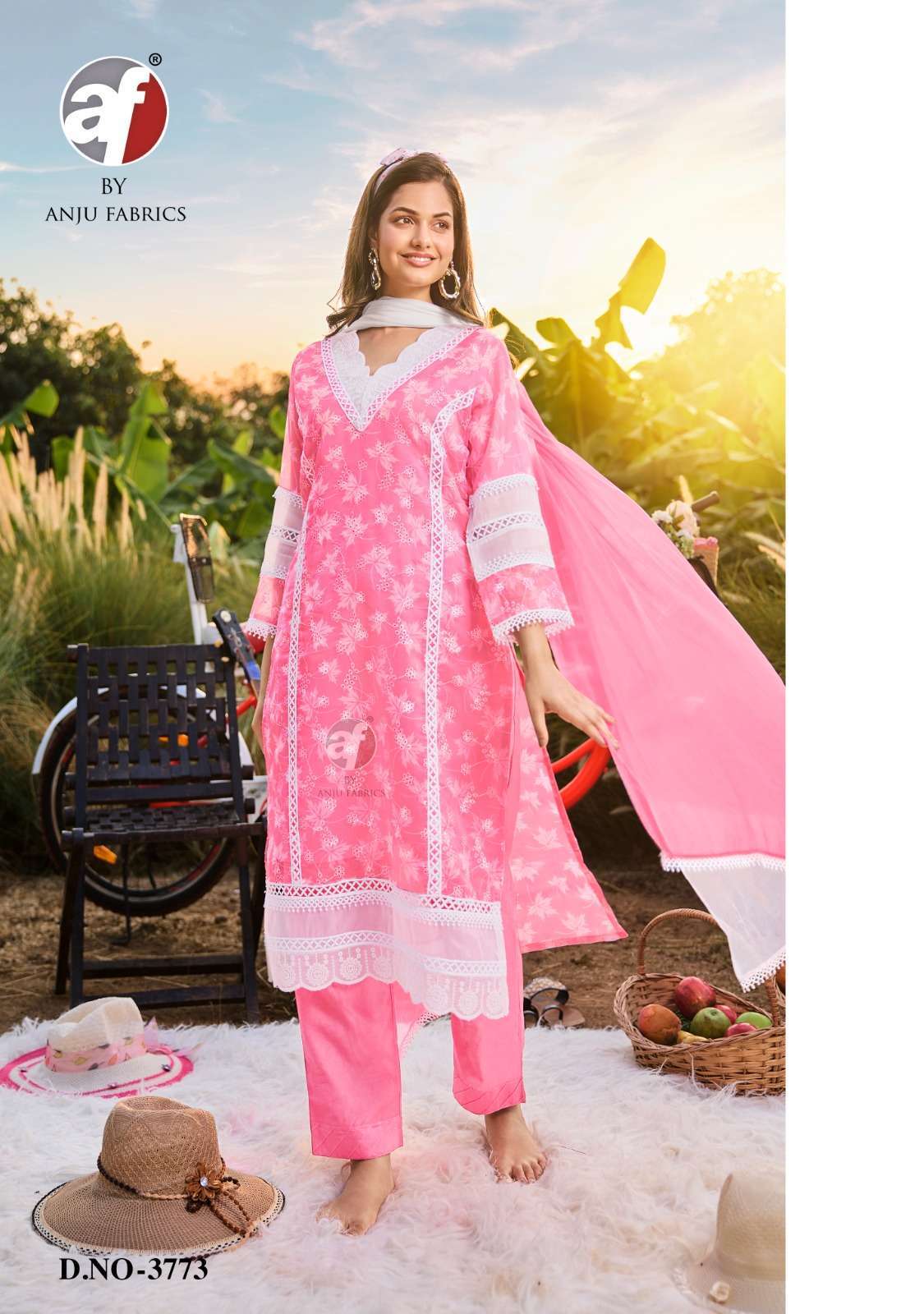 AF STOCK OUT AFFAIR VOL 2 BY ANJU FABRICS READYMADE ORGANZA 3 PIECE SET CATALOG SUPPLIER