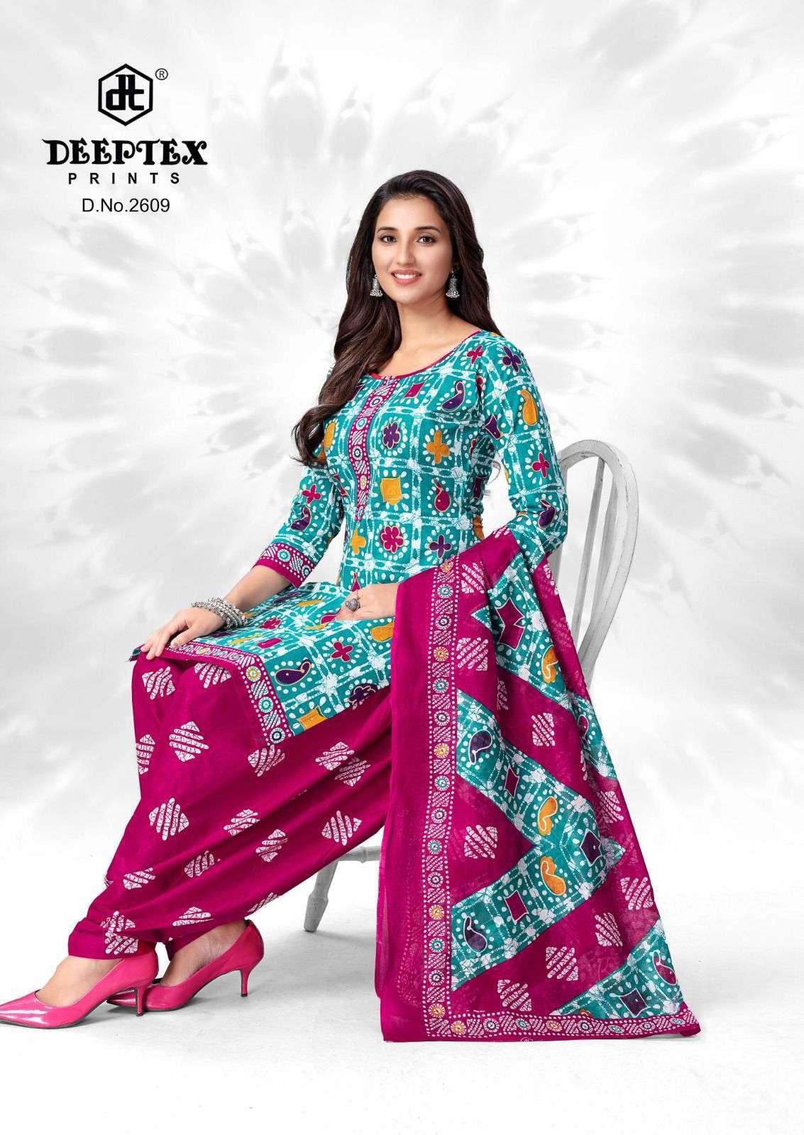 DEEPTEX BATIK PLUS VOL 26 PURE COTTON BATIK PRINT DRESS MATERIAL LATEST CATALOGUE