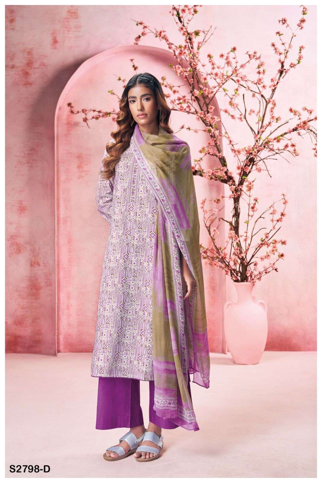 GANGA FASHION TAMANNA 2798 COTTON SALWER KAMEEZ GANGA BRAND CATALOG WHOLESALER IN SURAT 2024