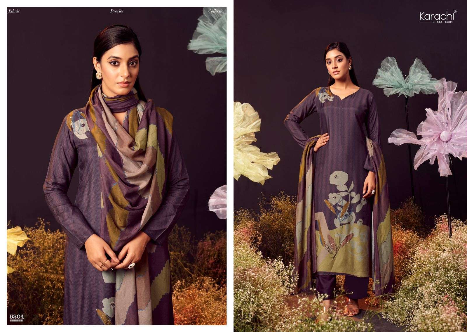 KARACHI PRINTS KESAR LAMHE HIT COLORS PURE MUSLIN SUIT CATALOG WHOLESALE RATE SURAT 2024