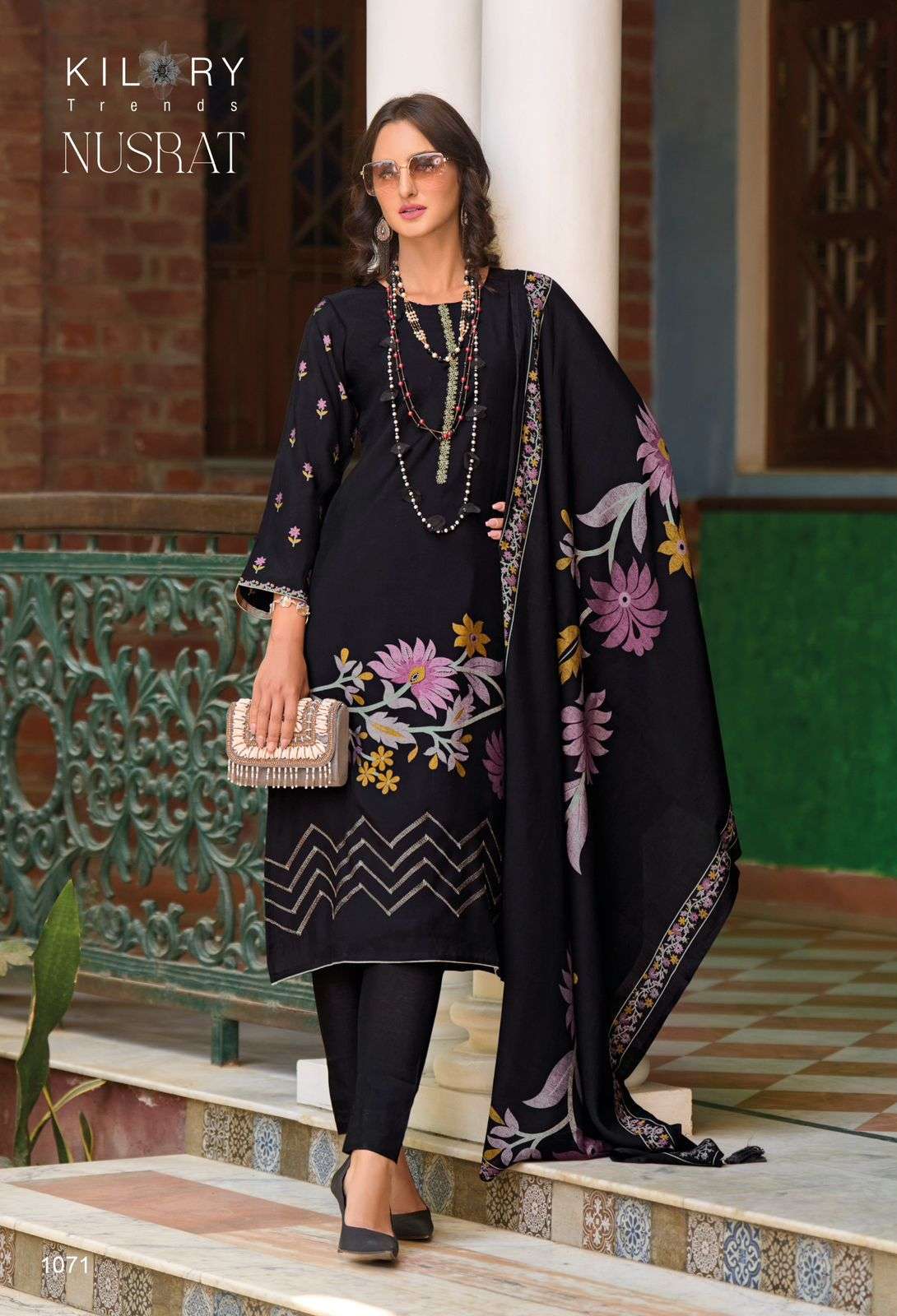 KILORY NUSRAT DESIGNER MUSLIN SUIT CATALOG EXPORTER KILORY SUIT 