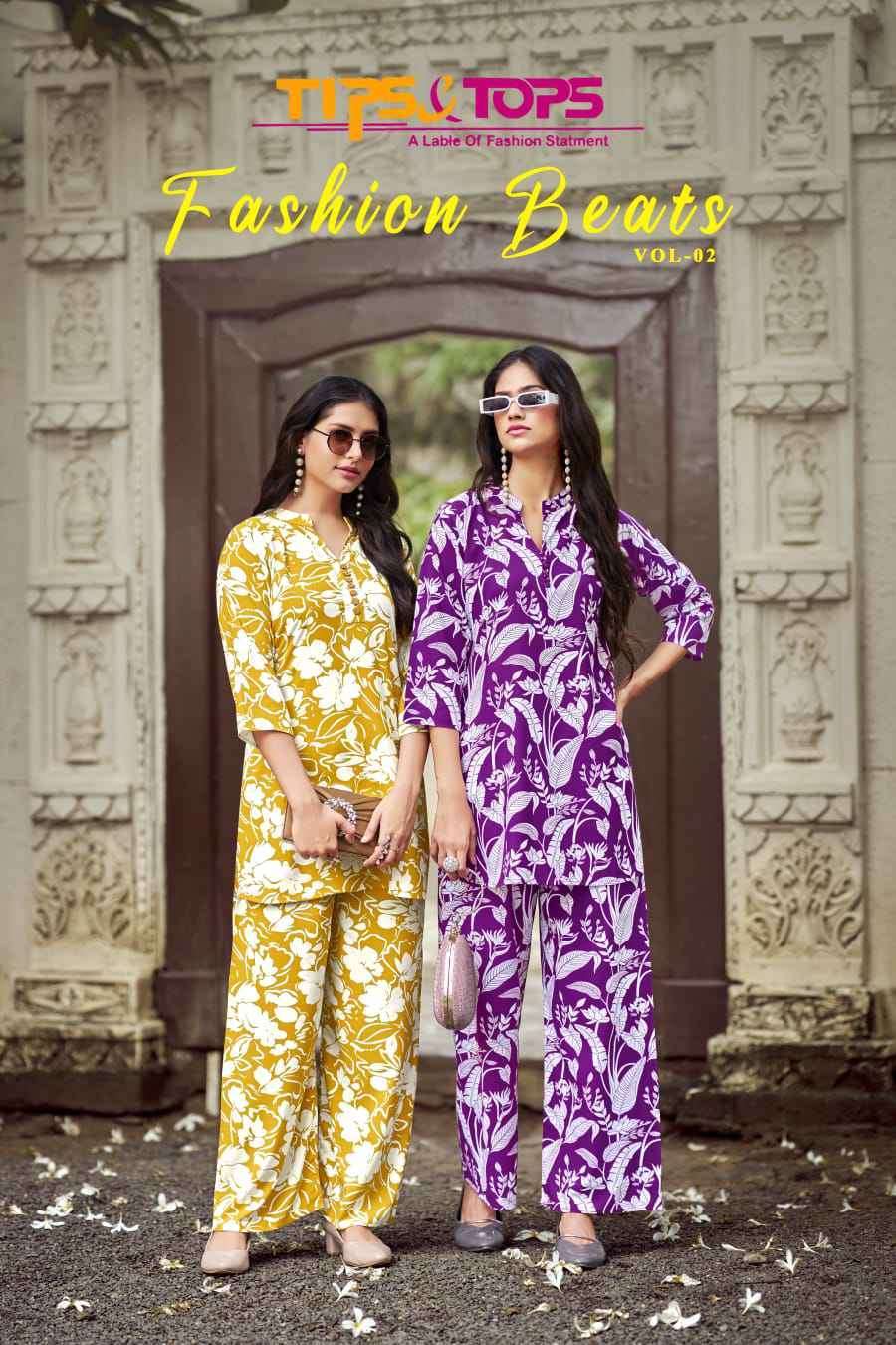 TIPS AND TOPS FASHION BEATS VOL 2 CORD SET SUPPLIER IN SURAT 2024